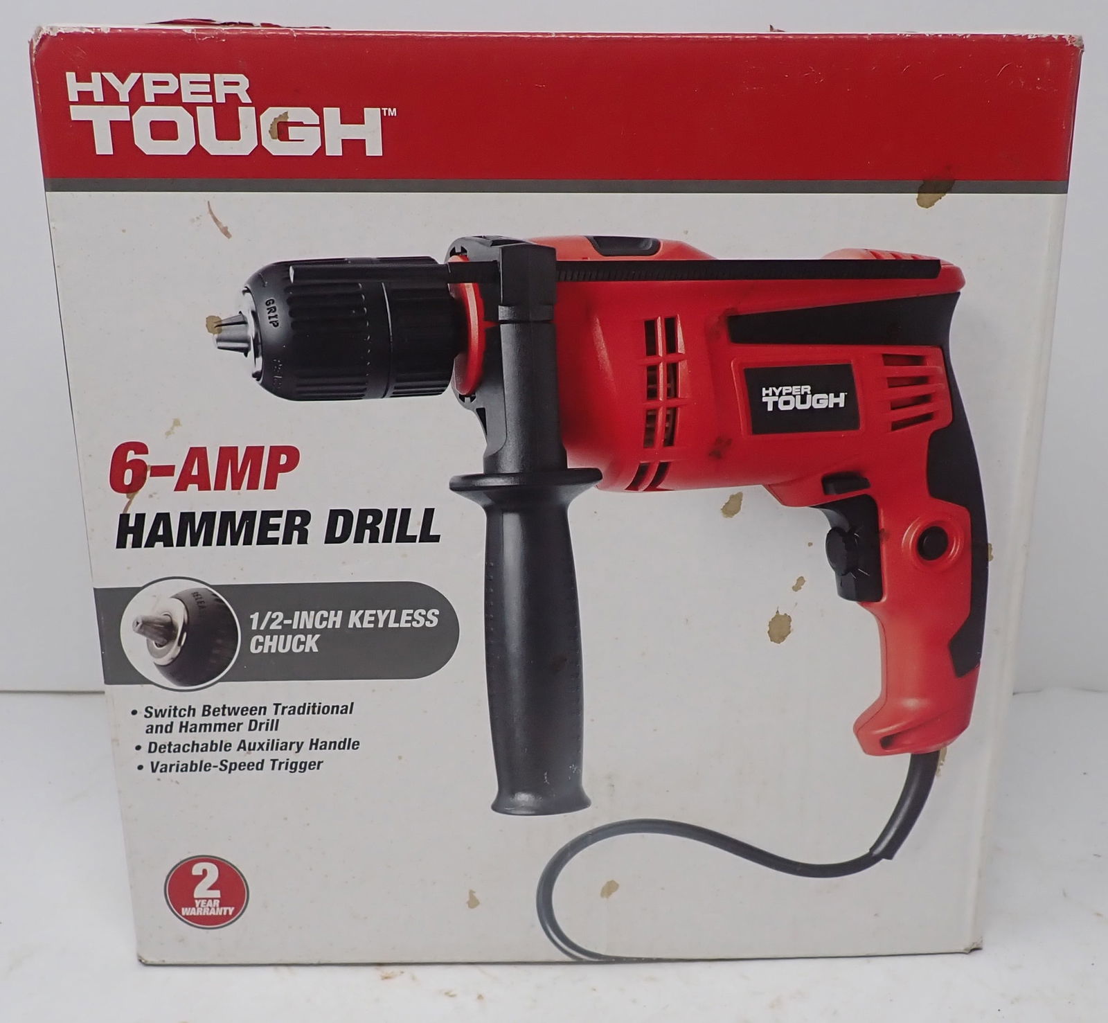 Hyper Tough 6 Amp Hammer Drill (1 of 1)