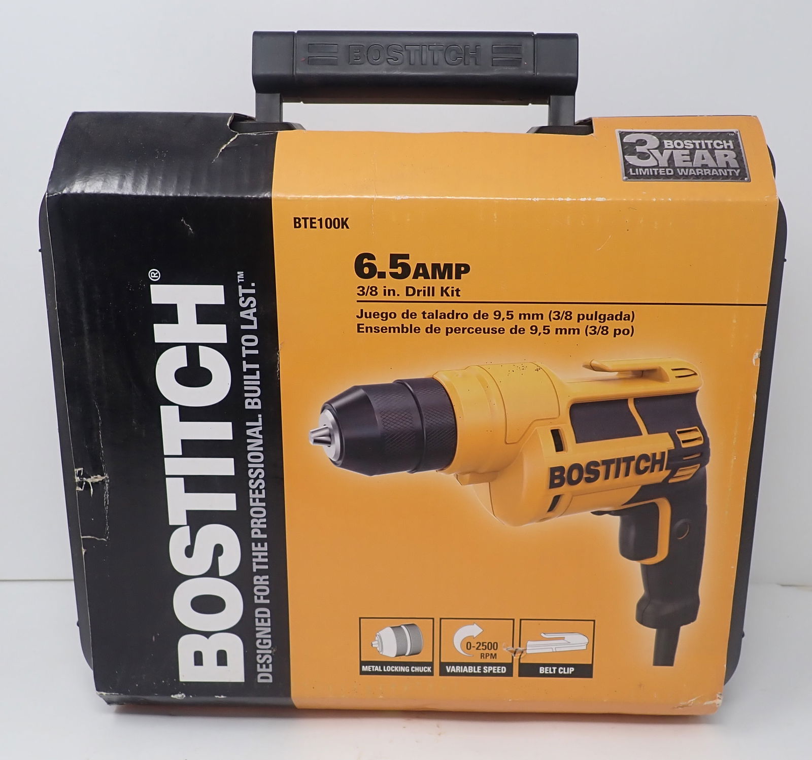 Bostitch 3/8" Drill Kit BTE100K: Shipping available
