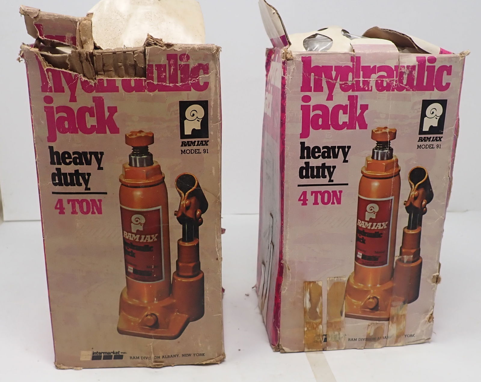 2 Ramjax Model 91 4 Ton Hydraulic Jacks (1 of 2)