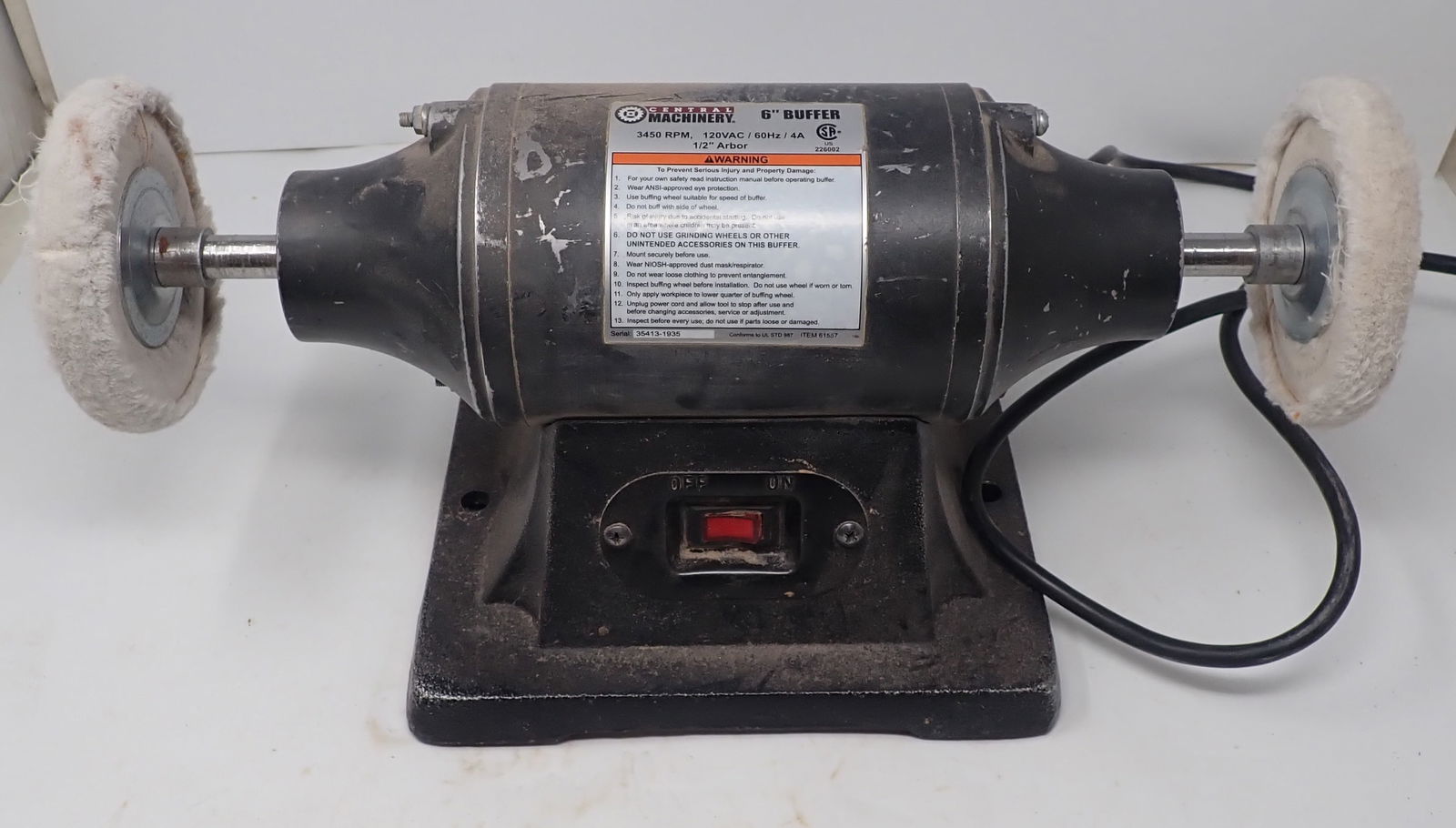 Central Machinery 6" Buffer (1 of 2)