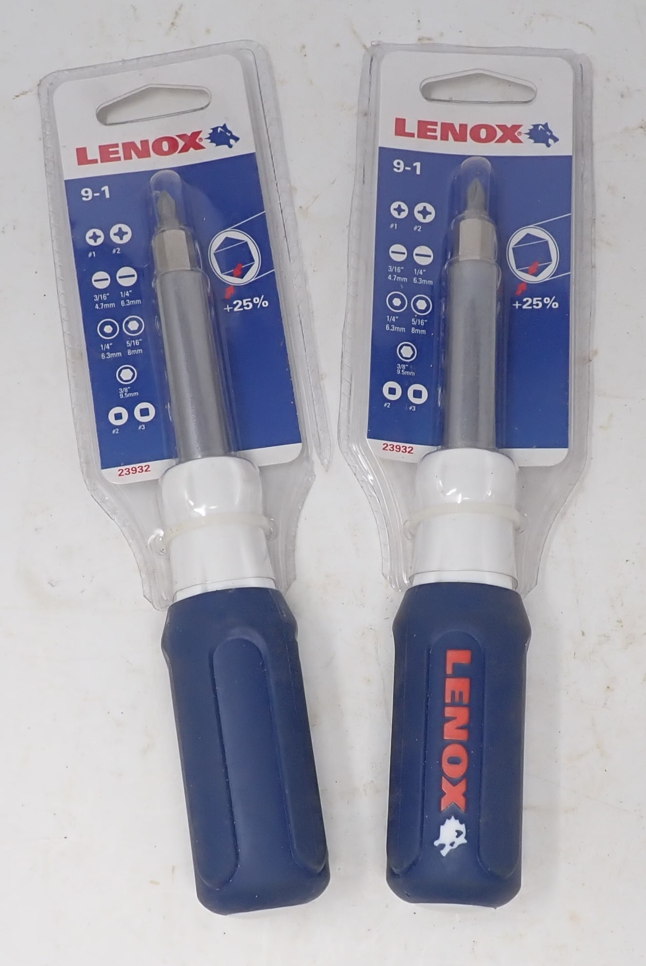 2 Lenox Screwdrivers Item # 23932: Shipping available