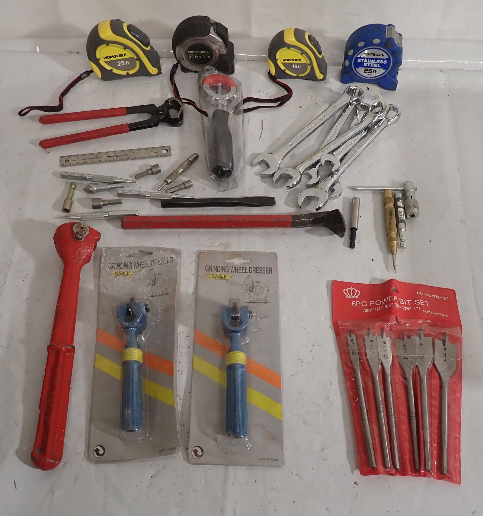 Wrenches, Power Bit Set, Grinding Wheel Dressers & Misc (1 of 6)