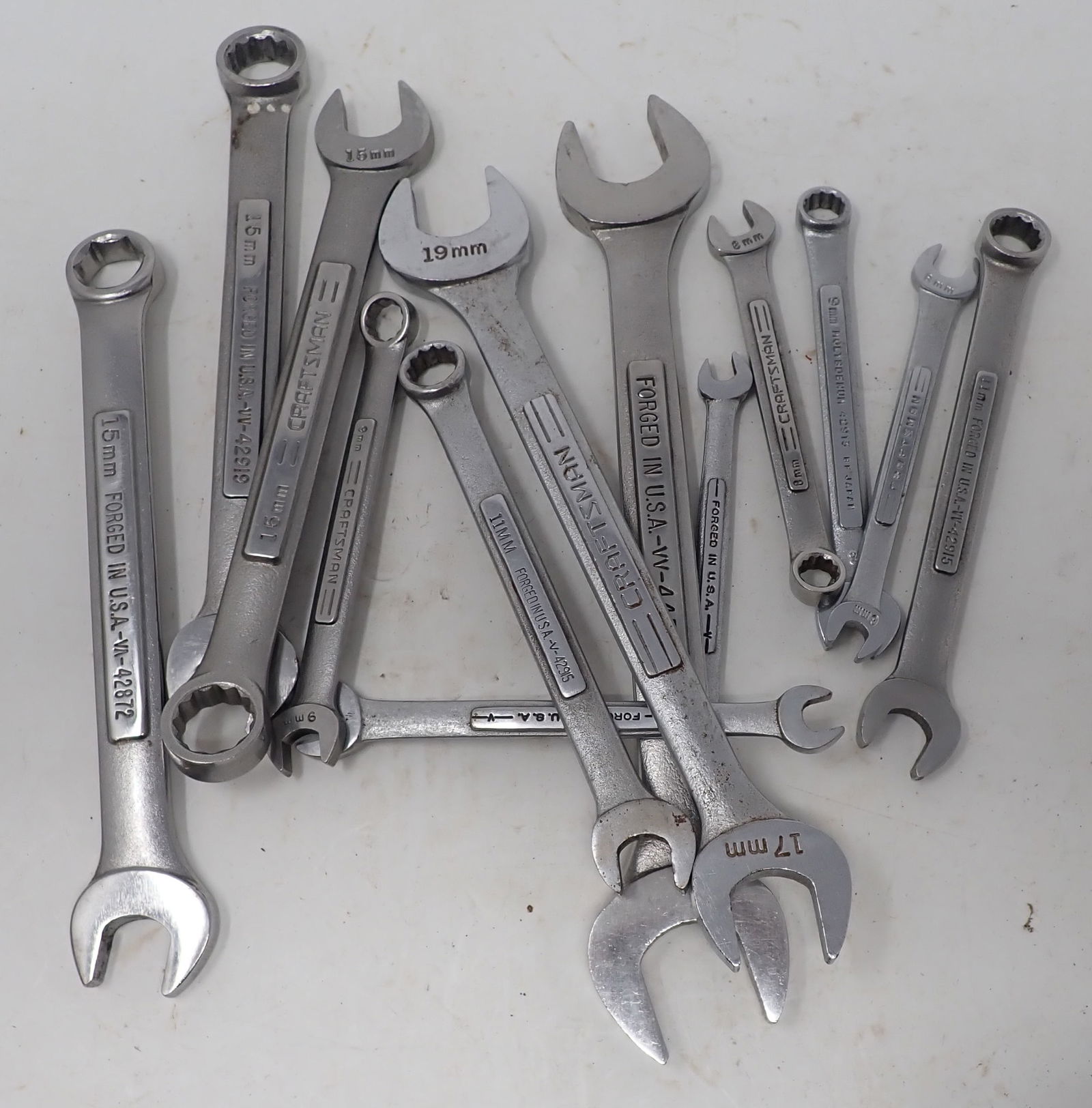 Mixed Lot of Craftsman Metric Wrenches (1 of 1)