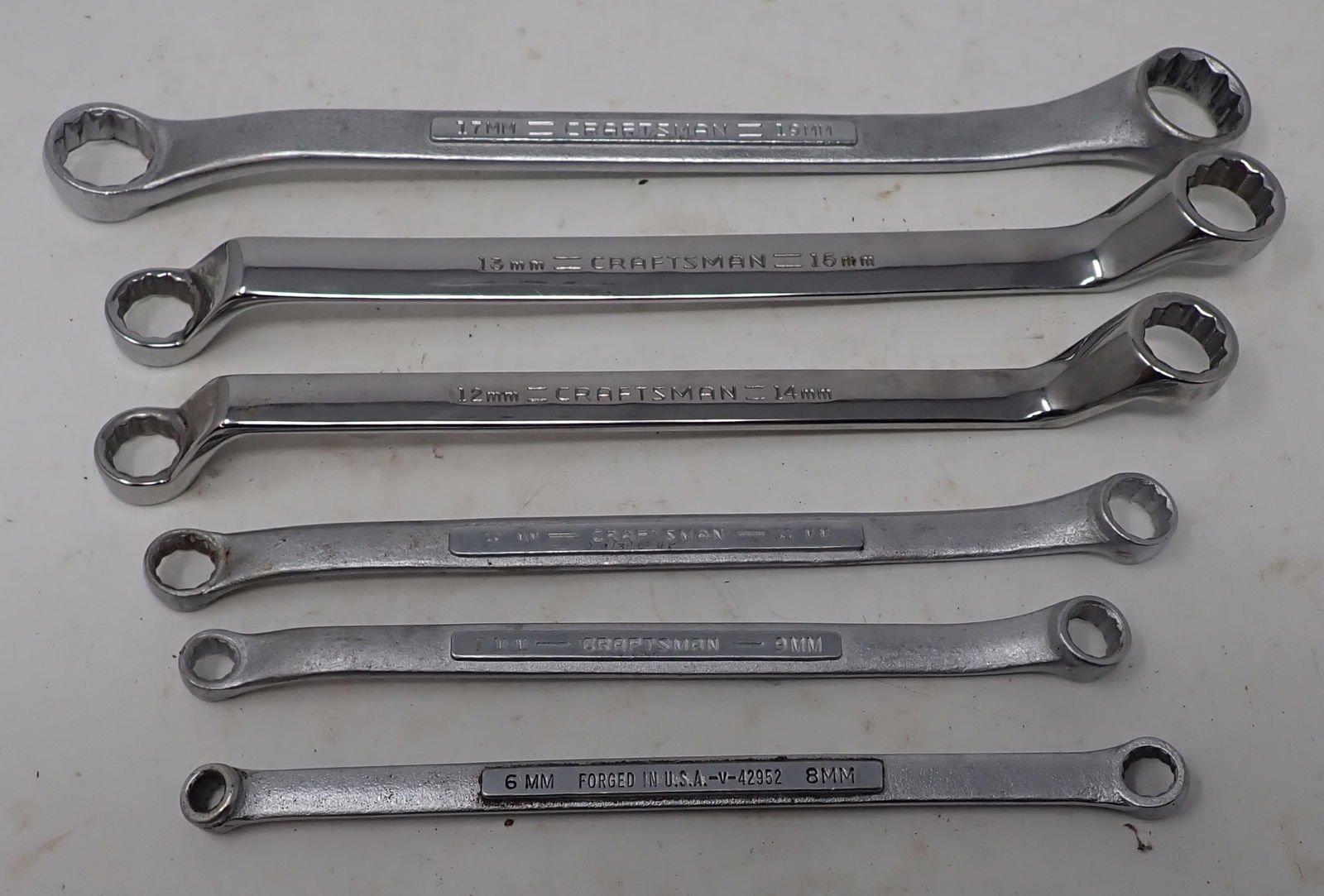 6mm-19mm Craftsman Box Wrenches (1 of 3)