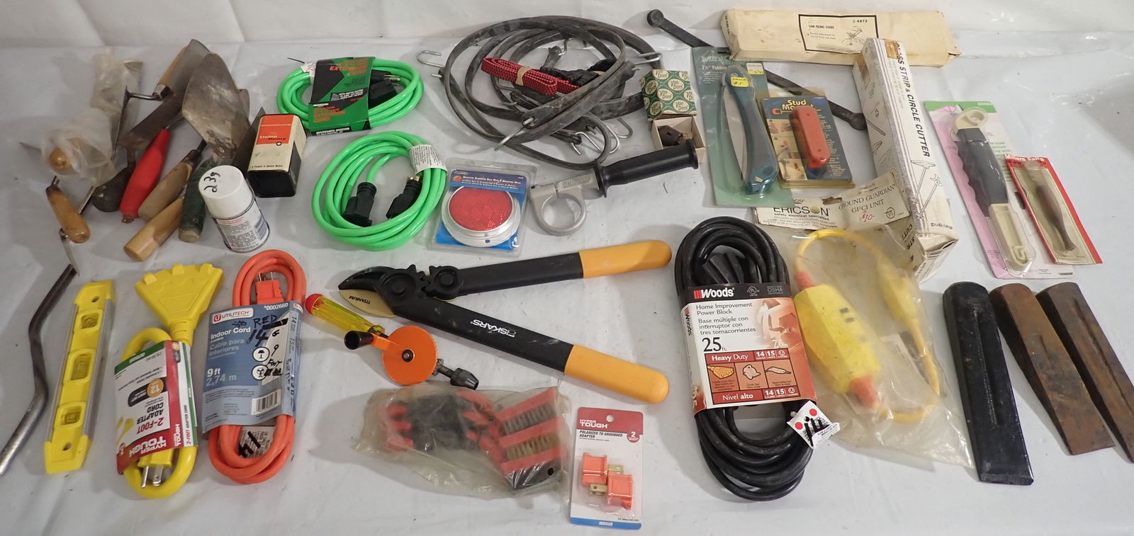 Steel Wedges, Masonry Tools, Fiskars Pruners & Misc (1 of 6)