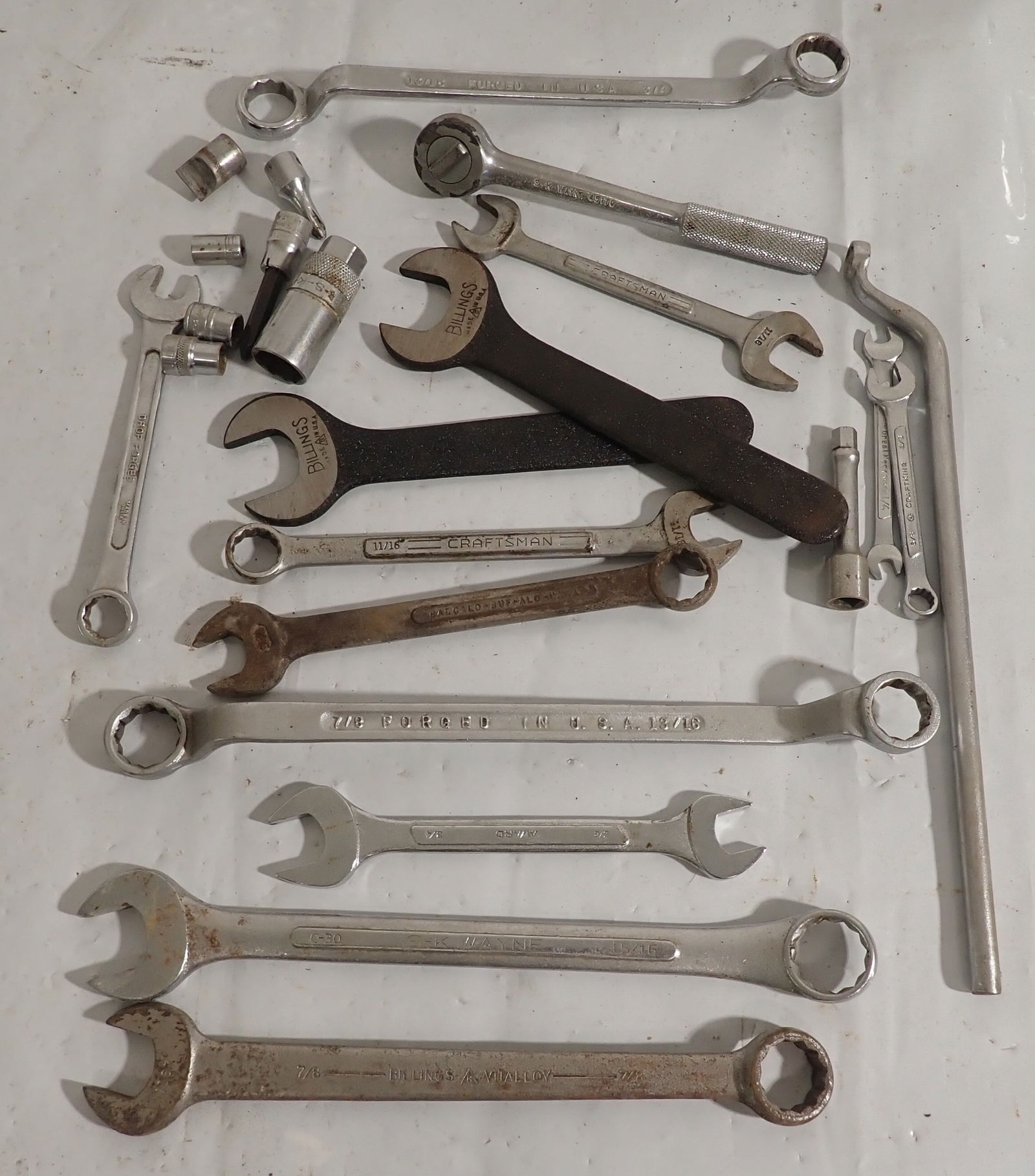 Wrenches & Misc incl Herbrand , Billings, & Craftsman (1 of 5)