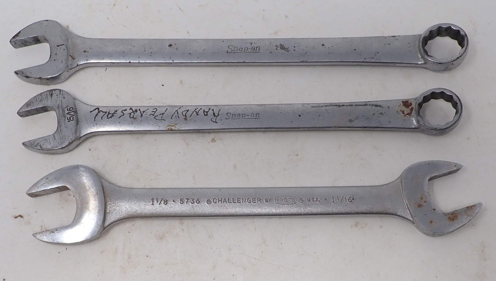 Snap On , Challenger Proto Wrenches: Largest is 1". Shipping available