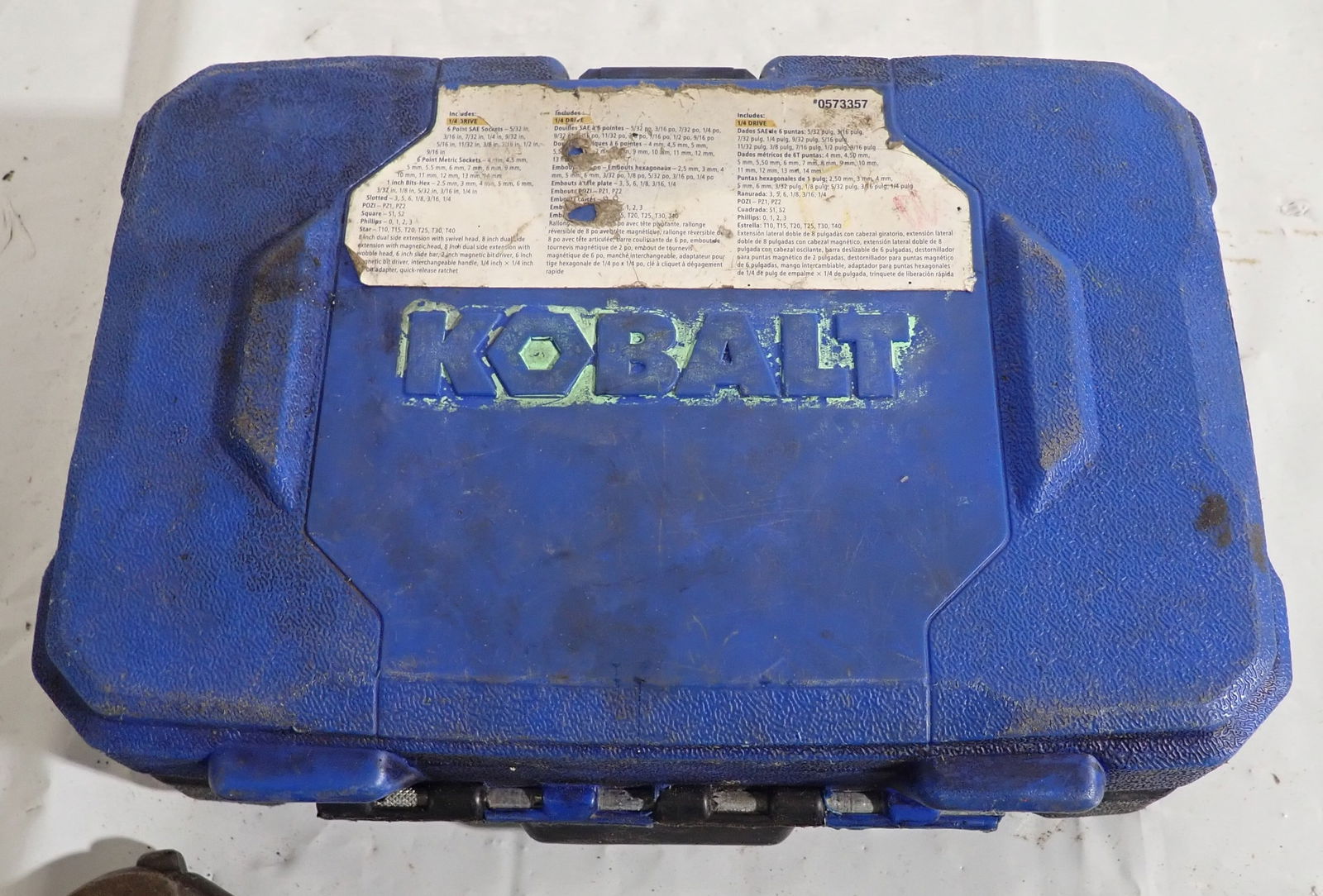 Kobalt 12" Adjustable, Wrenches, Socket Set - 5