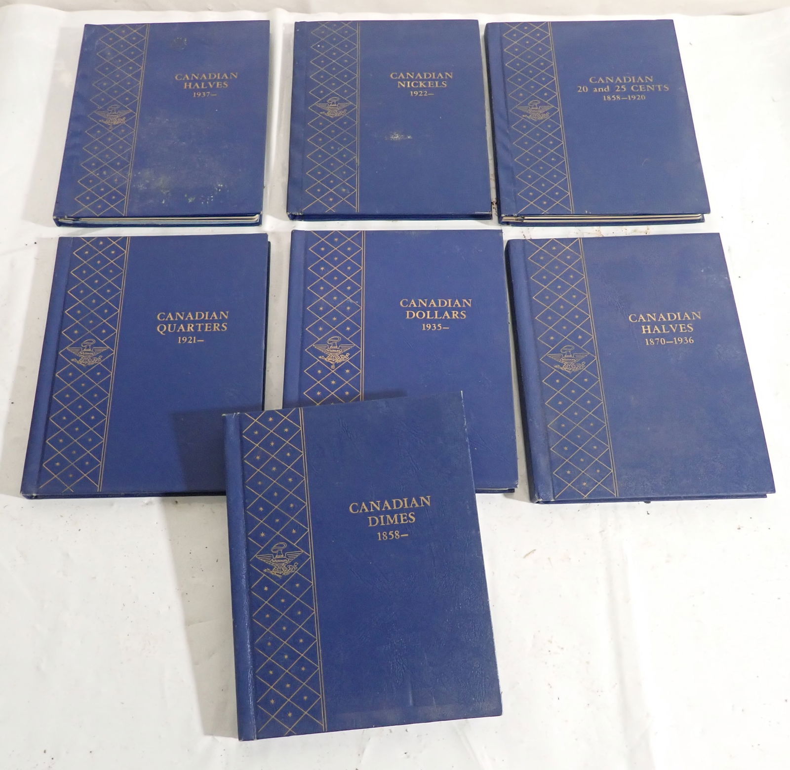 Canadian Coin Books incl Halves & Dollars (1 of 3)