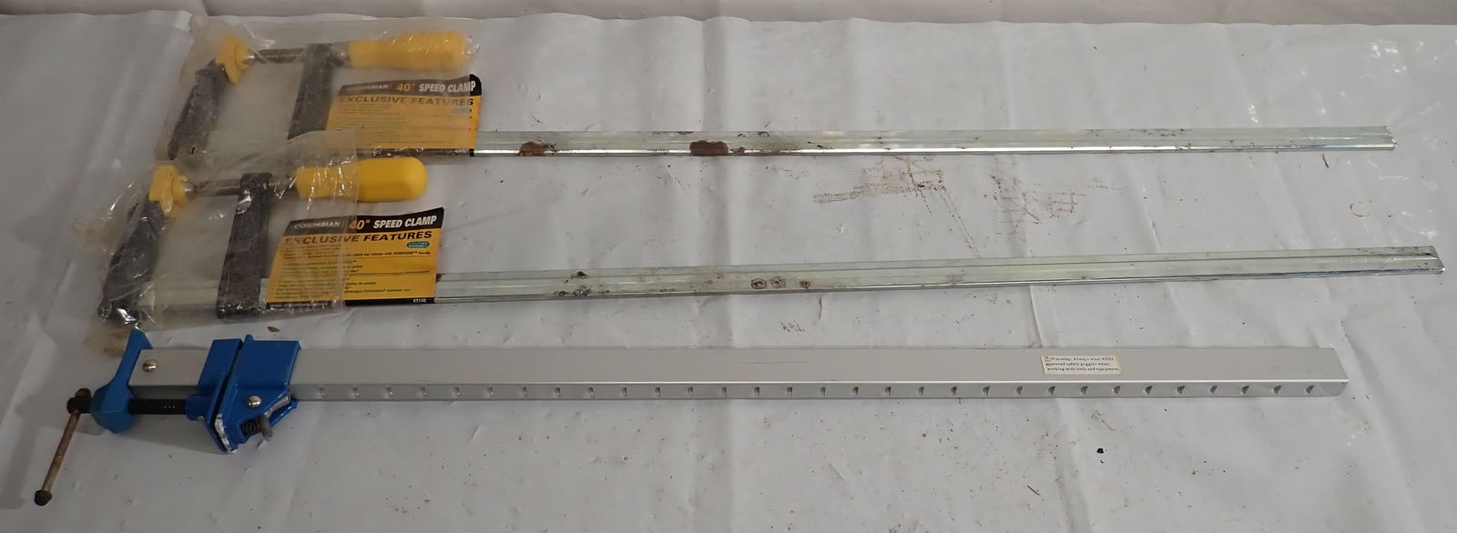 Clamps incl Columbian 40" Speed: NO in house shipping !