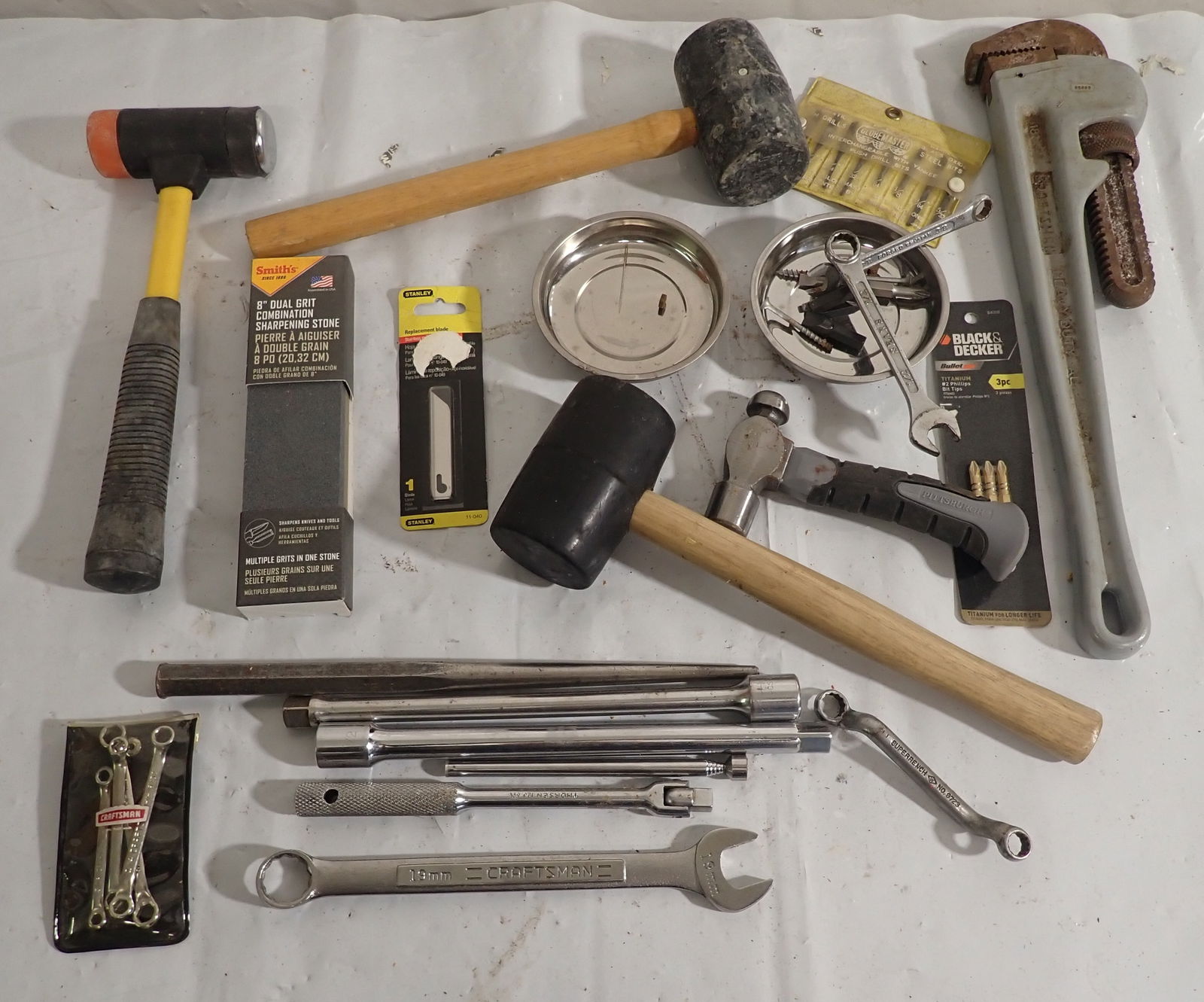 Mallets , 1/2" Drive Extensions, Sharpening Stone & Misc (1 of 6)