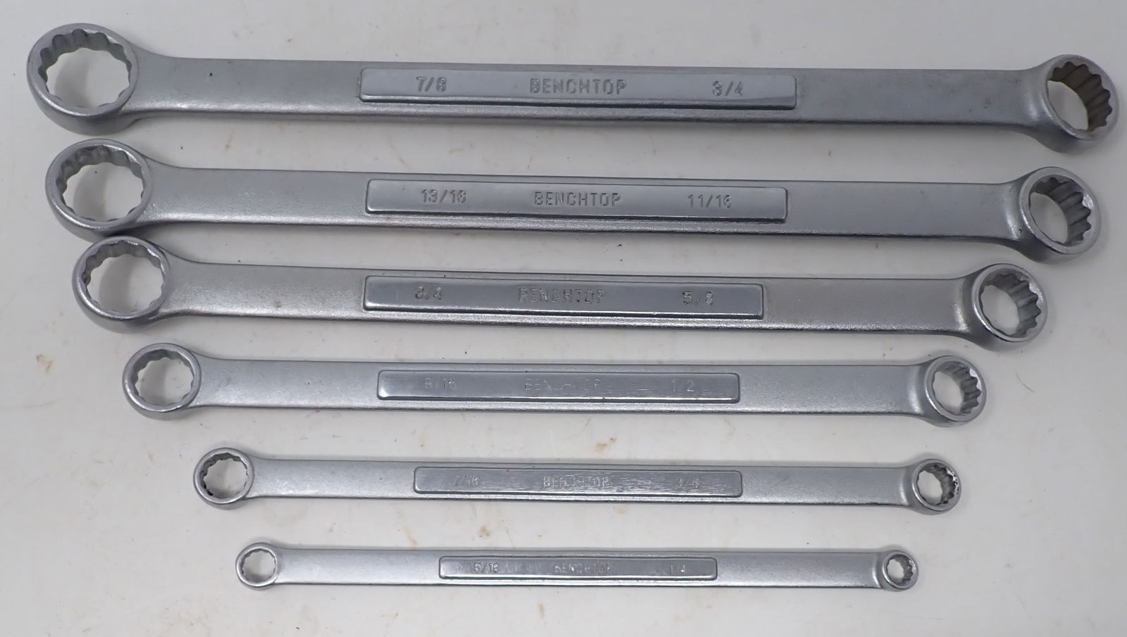 Benchtop SAE Box Wrenches: 1/4" - 7/8". Shipping available