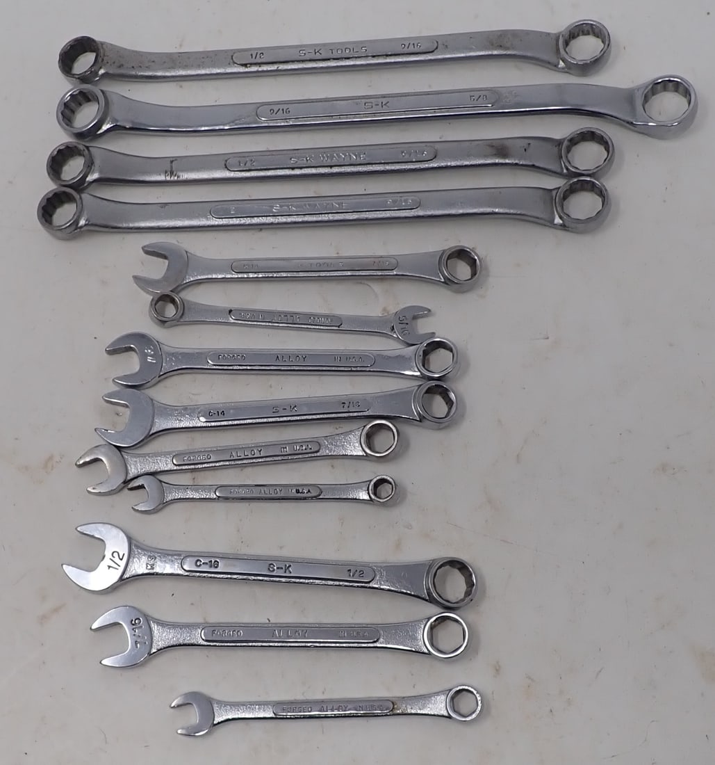 S-K Combination & Box Wrenches (1 of 3)