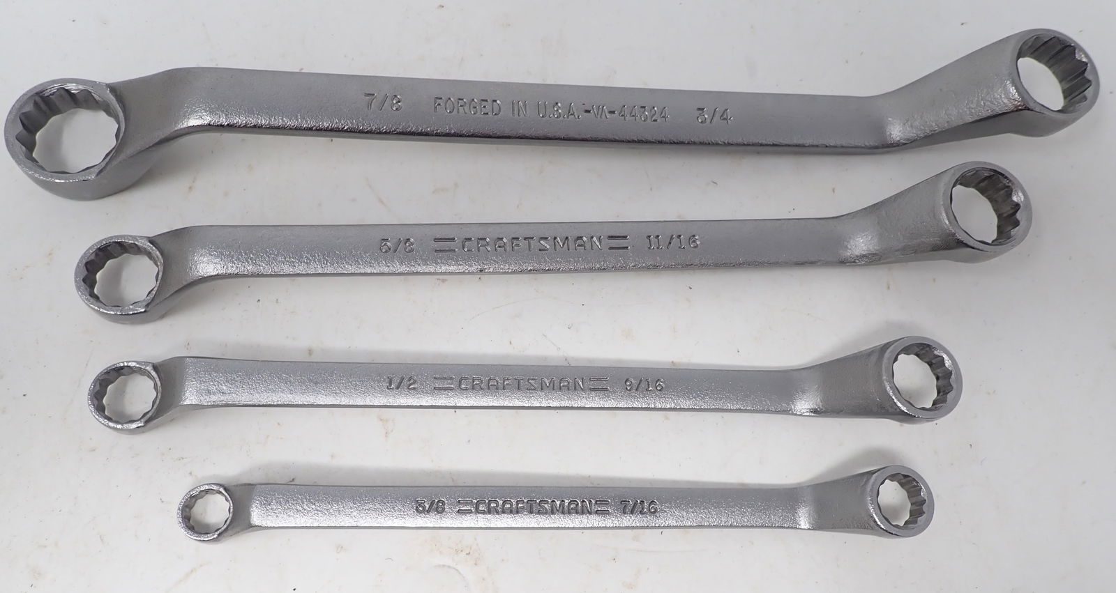 Craftsman Offset SAE Box Wrenches: 3/8" - 7/8". Shipping available