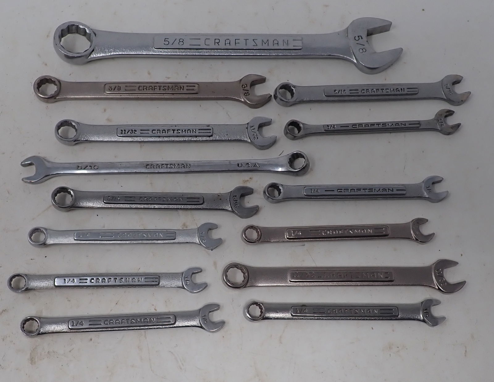 Craftsman Combination Wrenches: 1/4" - 5/8". Shipping available