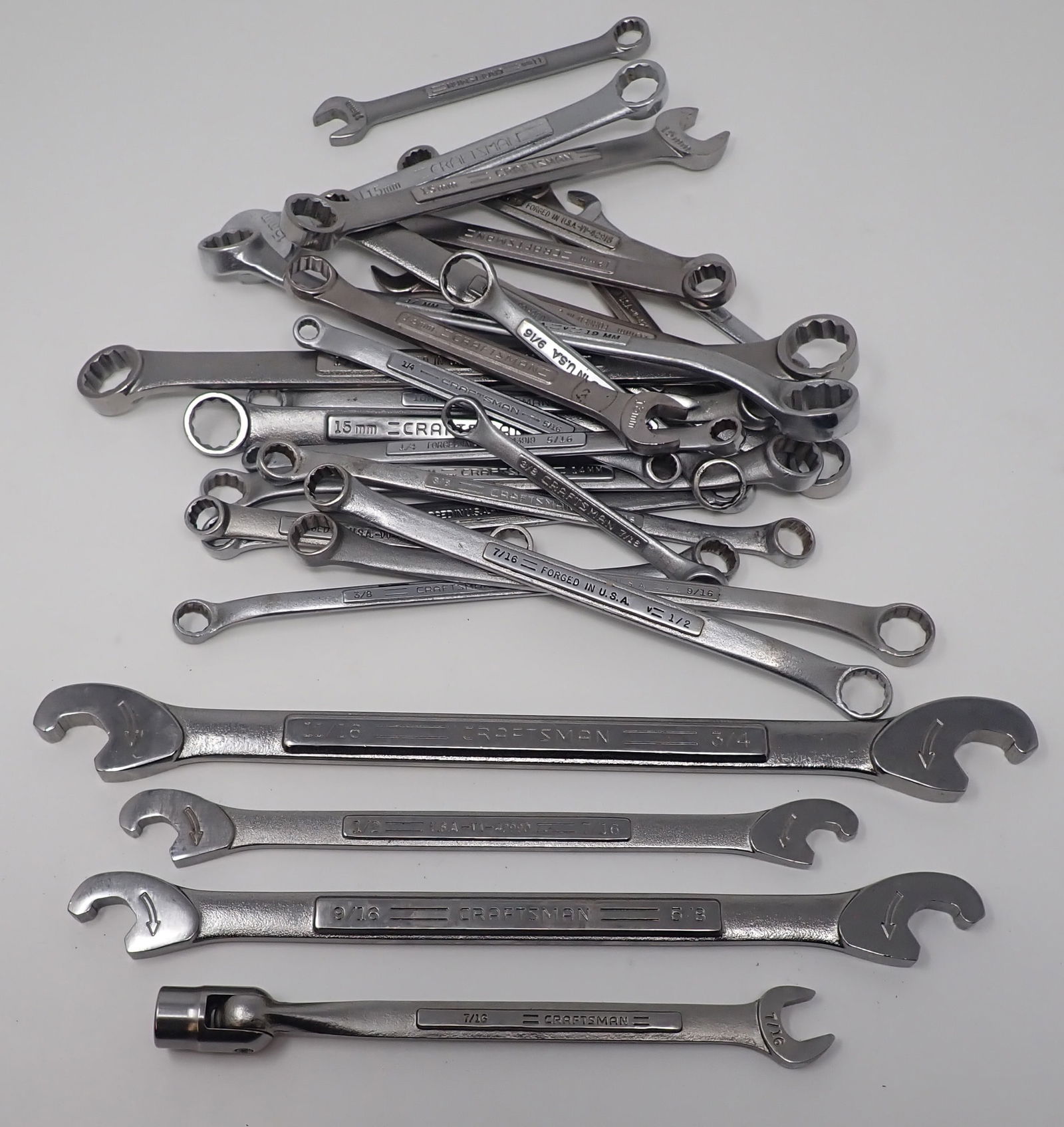 Mixed Lot of Craftsman Wrenches (1 of 3)