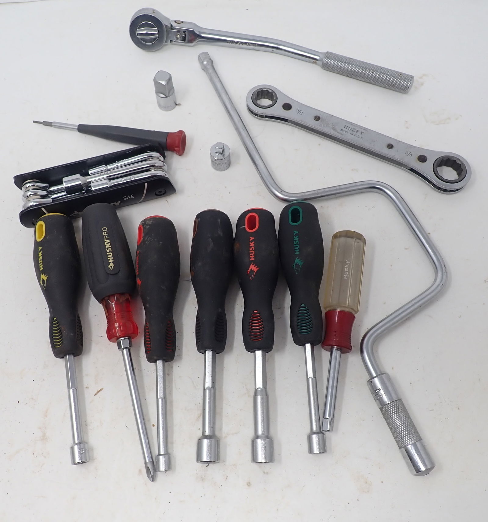 Husky 3/8" Rachet, Nut Drivers, & Misc: Shipping available