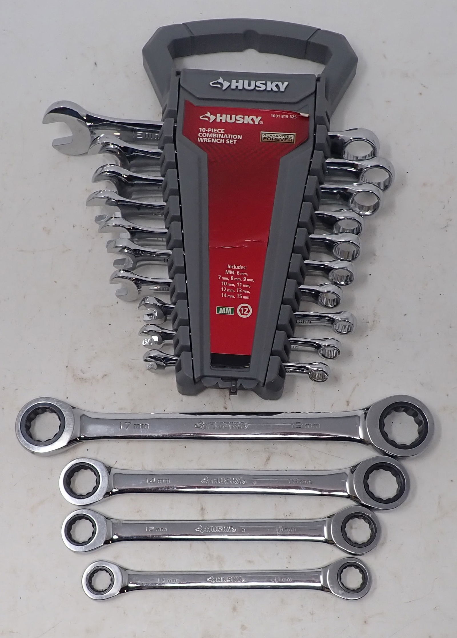 Husky 10pc Combination Metric Wrenches & Racheting (1 of 3)