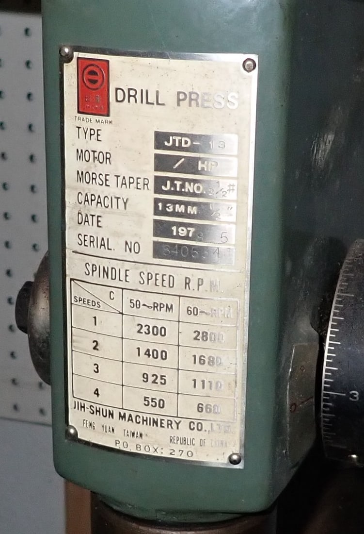Drill Press - 2