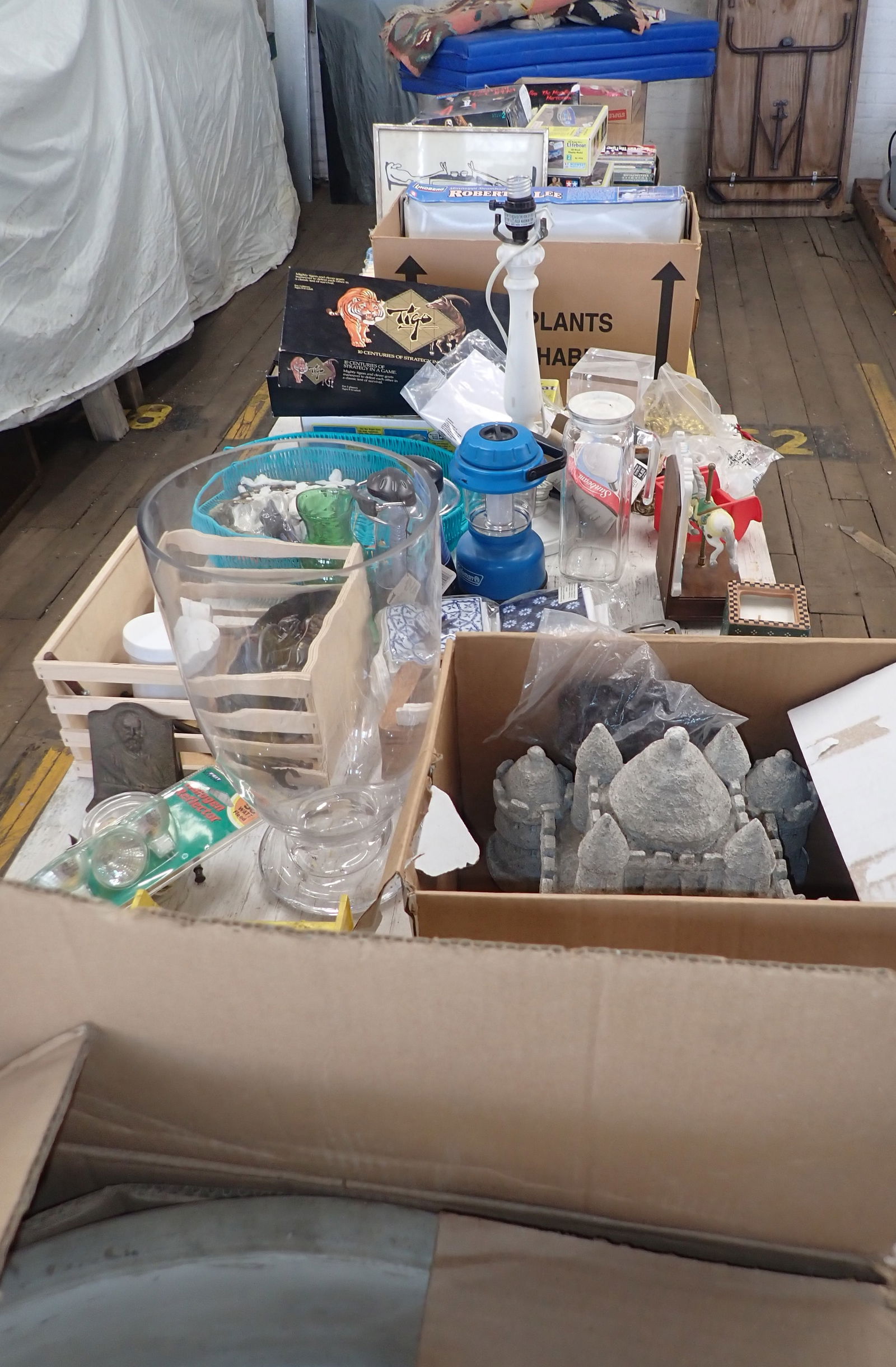 Models , Sink , & Misc: Items are located on the second floor. These are not located in the section of the building we normally have sales. There is a loading dock you can back into and walk down approx 6 steps. It is a