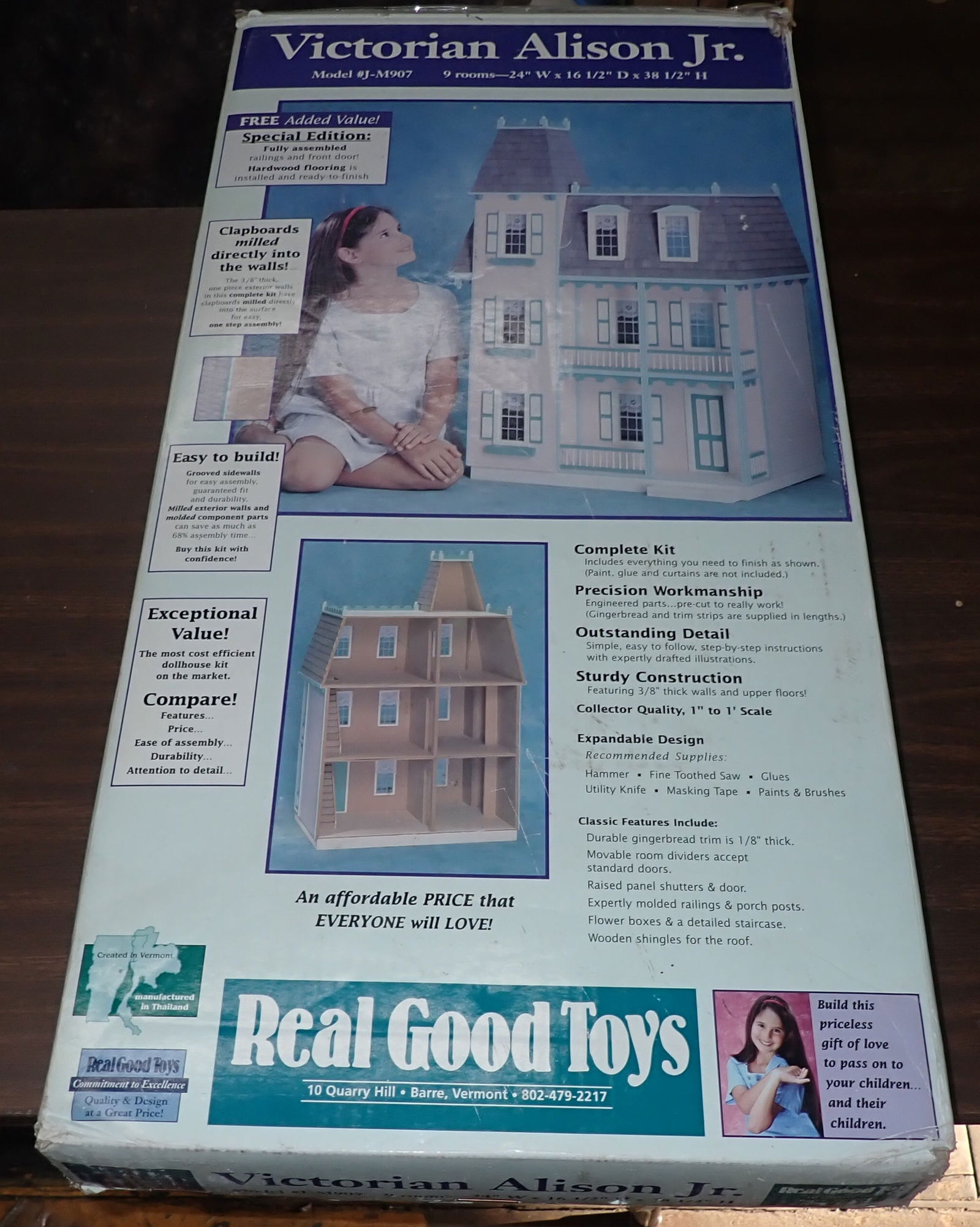 Real Good Toys Victorian Alison Jr. Dollhouse (1 of 4)