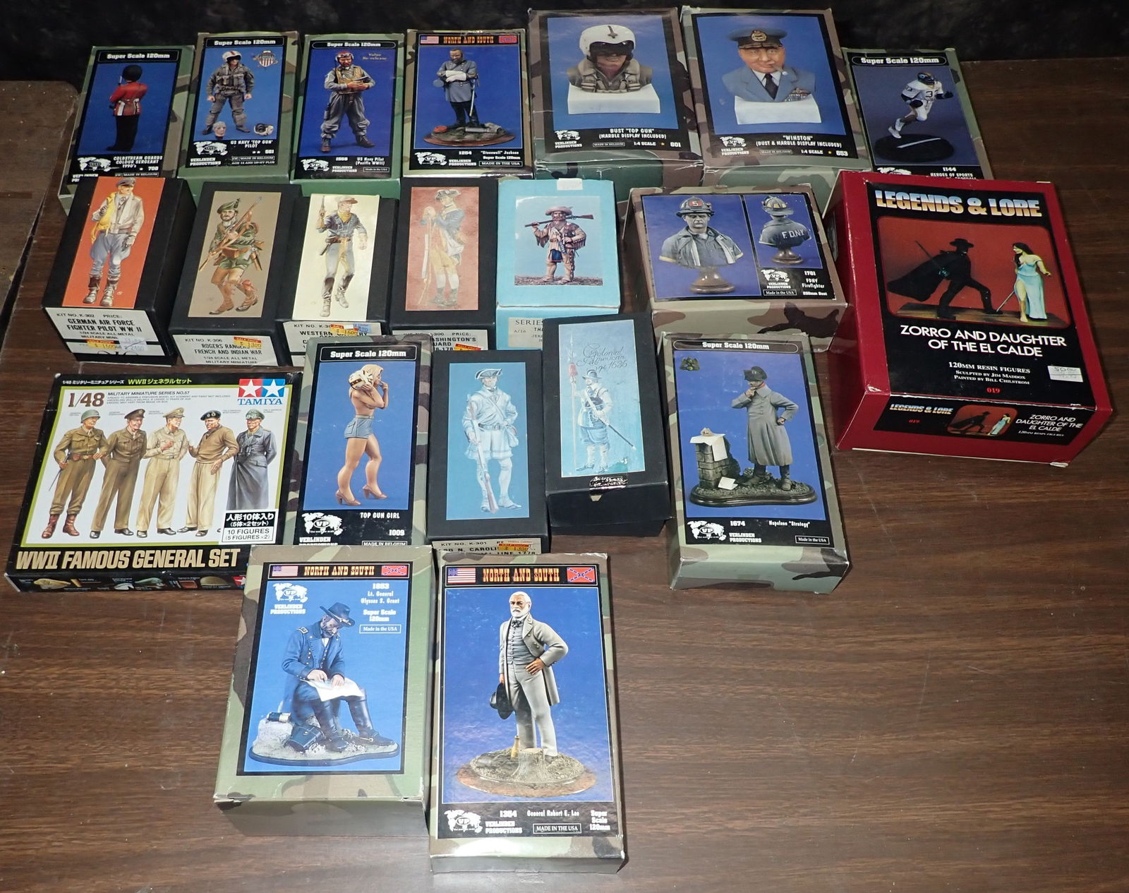 Verlinden Miniatures & I/R Productions Figural Models: Shipping available. Items are located on the second floor. These are not located in the section of the building we normally have sales. There is a loading dock you can back into and walk down approx 6