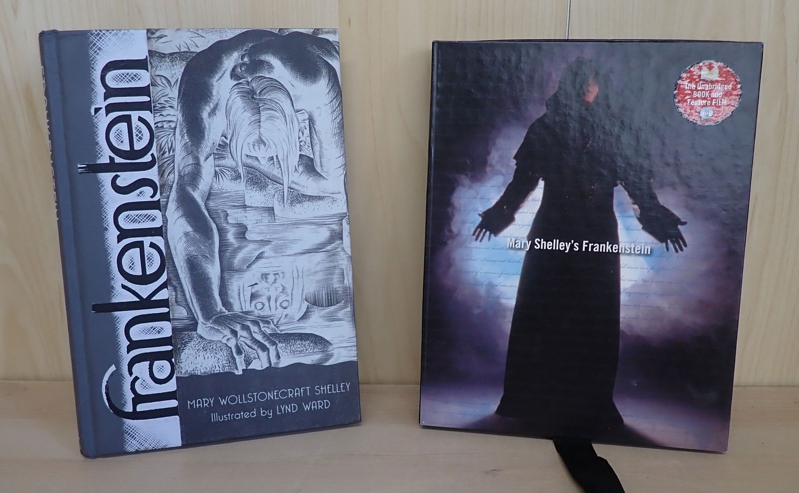 Mary Wollstonecraft Shelley Frankenstein Books: Shipping available. Items are located on the second floor. These are not located in the section of the building we normally have sales. There is a loading dock you can back into and walk down