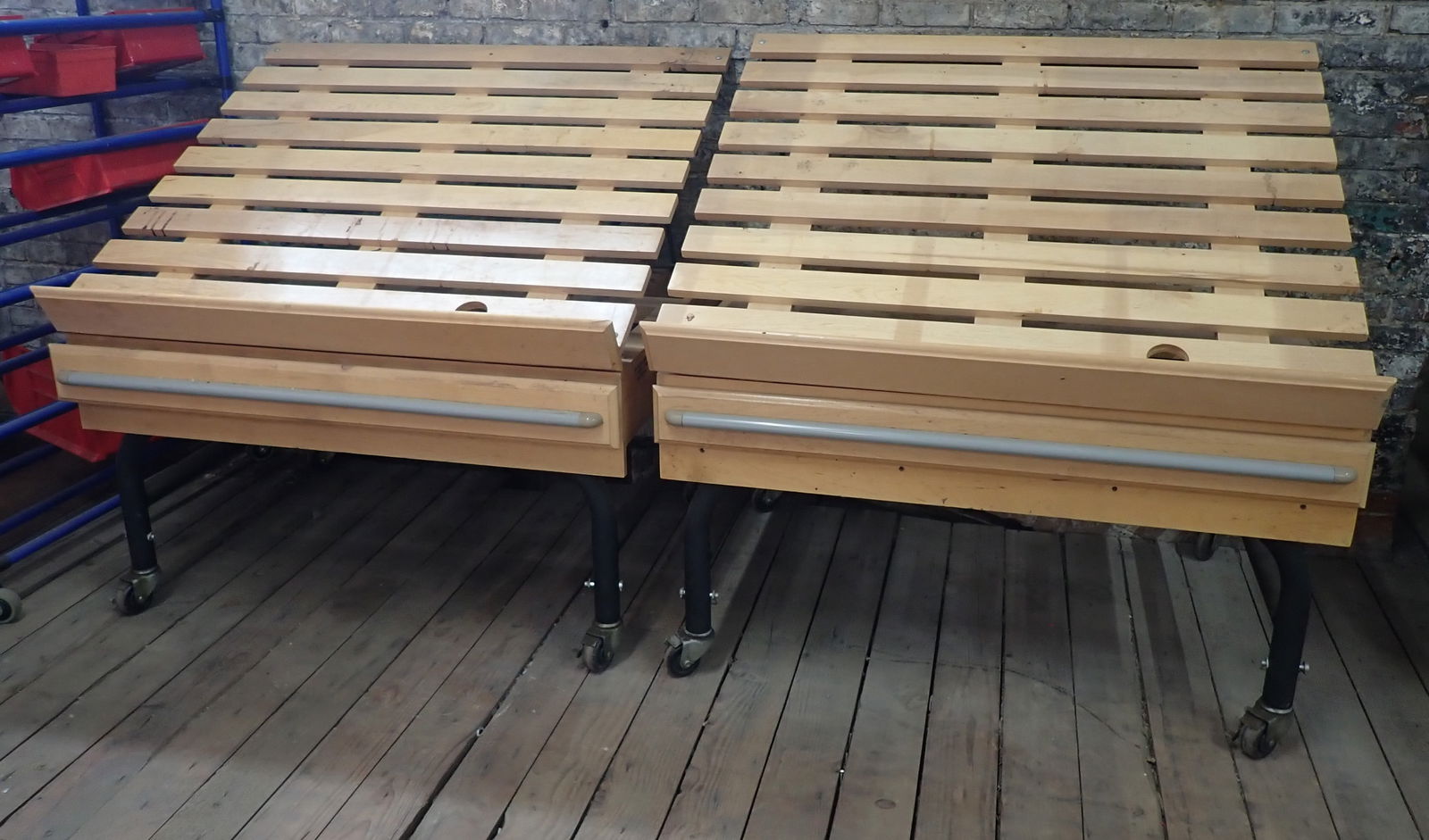 Marco Adjustable Produce Stands / Rolling Carts (1 of 5)