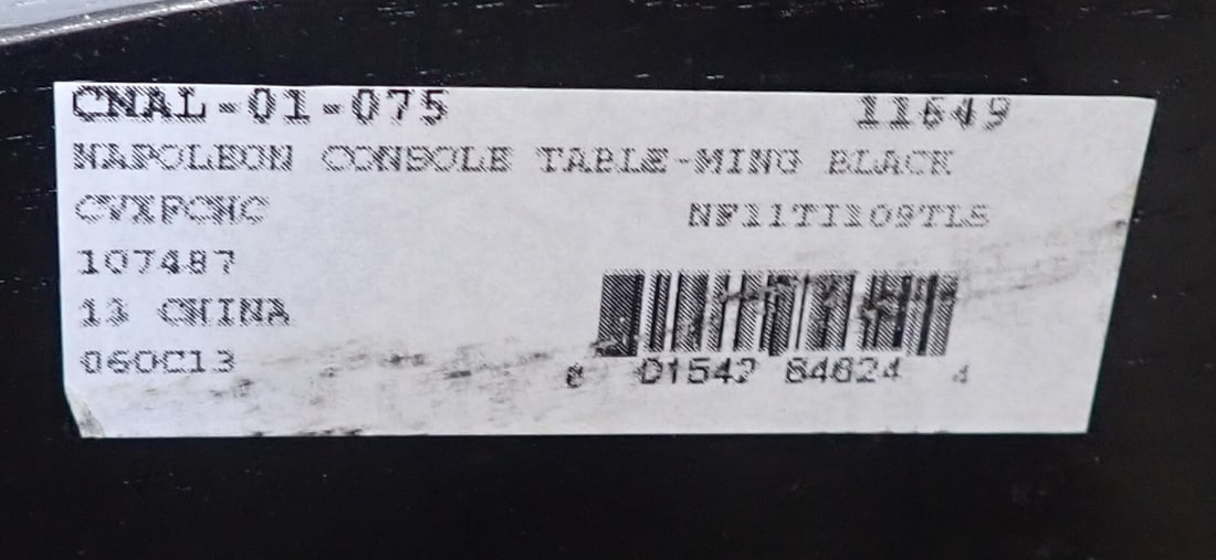 Napoleon Distressed Console Table - 4