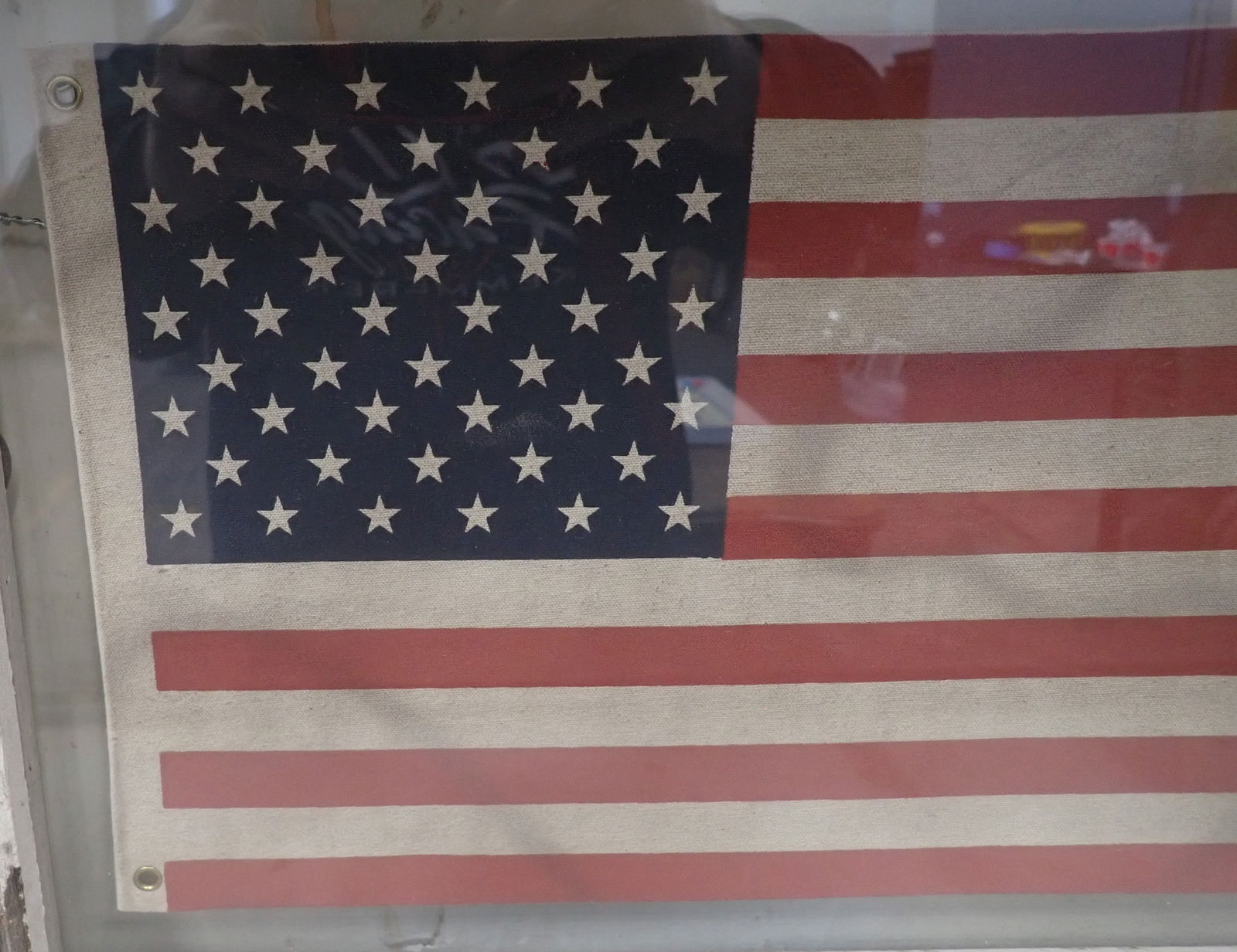 Framed 50 Star Flag - 2