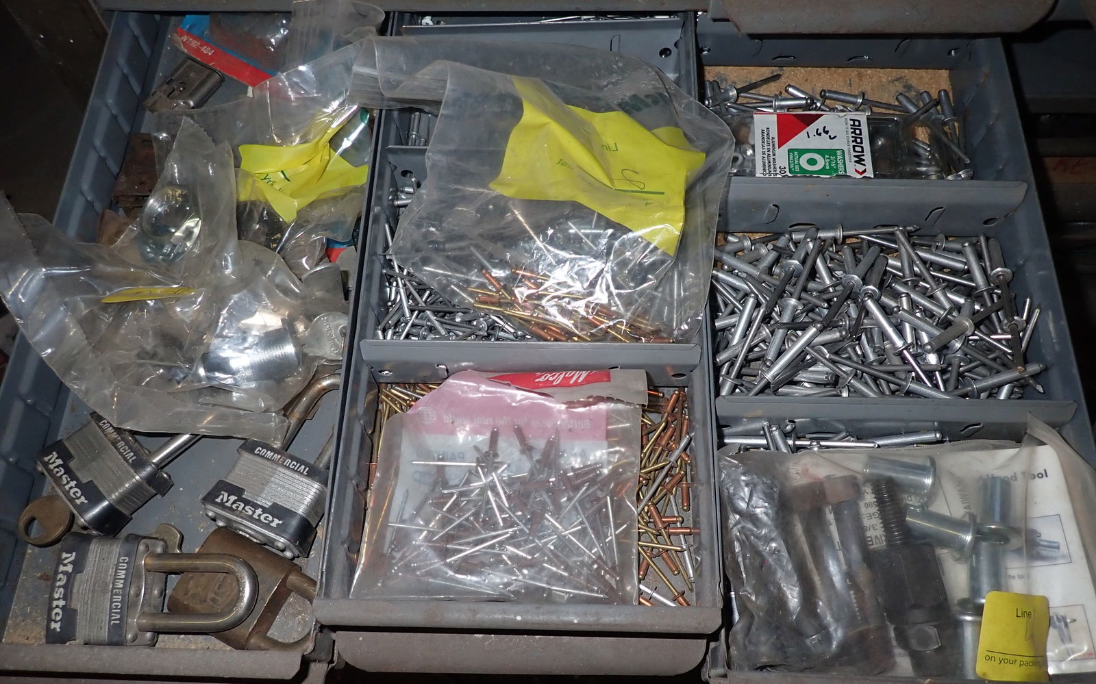 Parts Cabinet w/ Hardware - 4