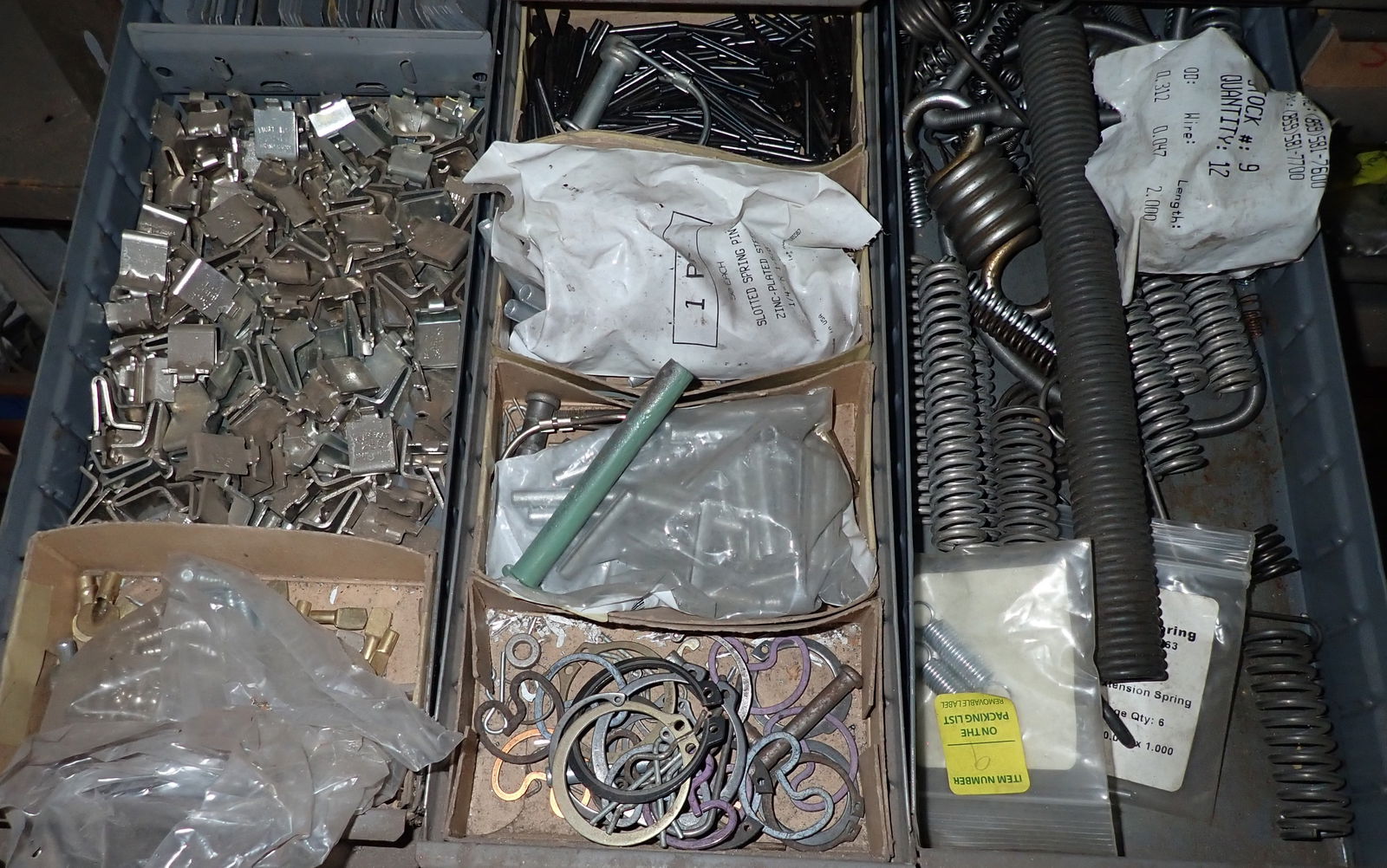 Parts Cabinet w/ Hardware - 7