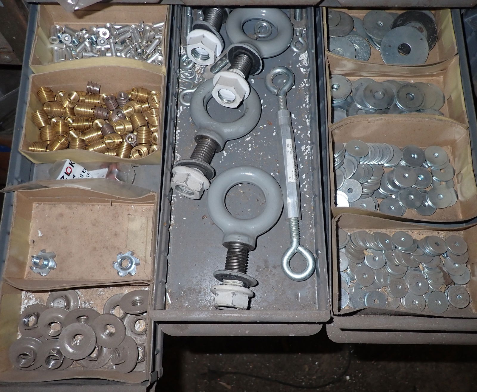 Parts Cabinet w/ Hardware - 8