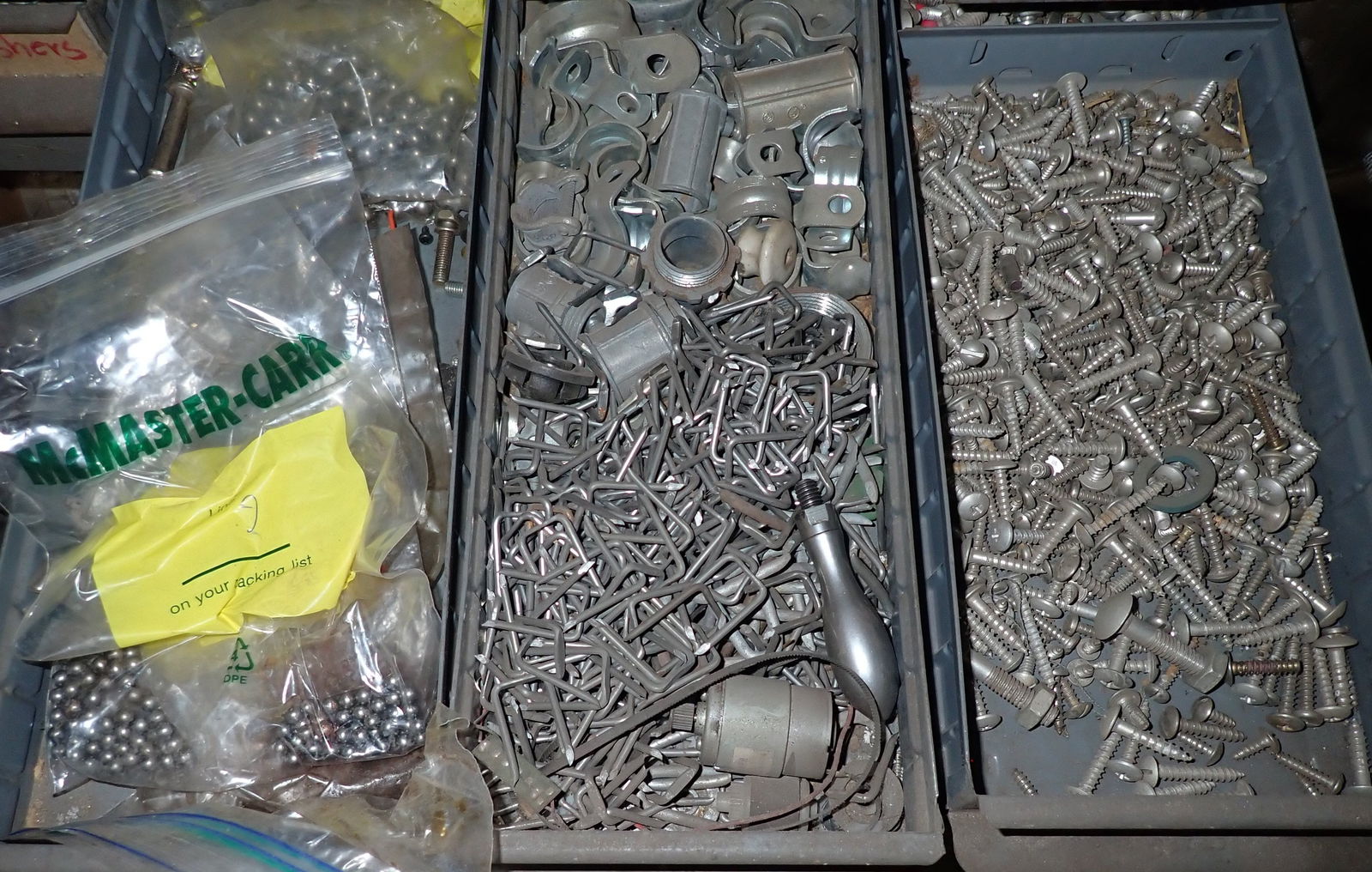 Parts Cabinet w/ Hardware - 9