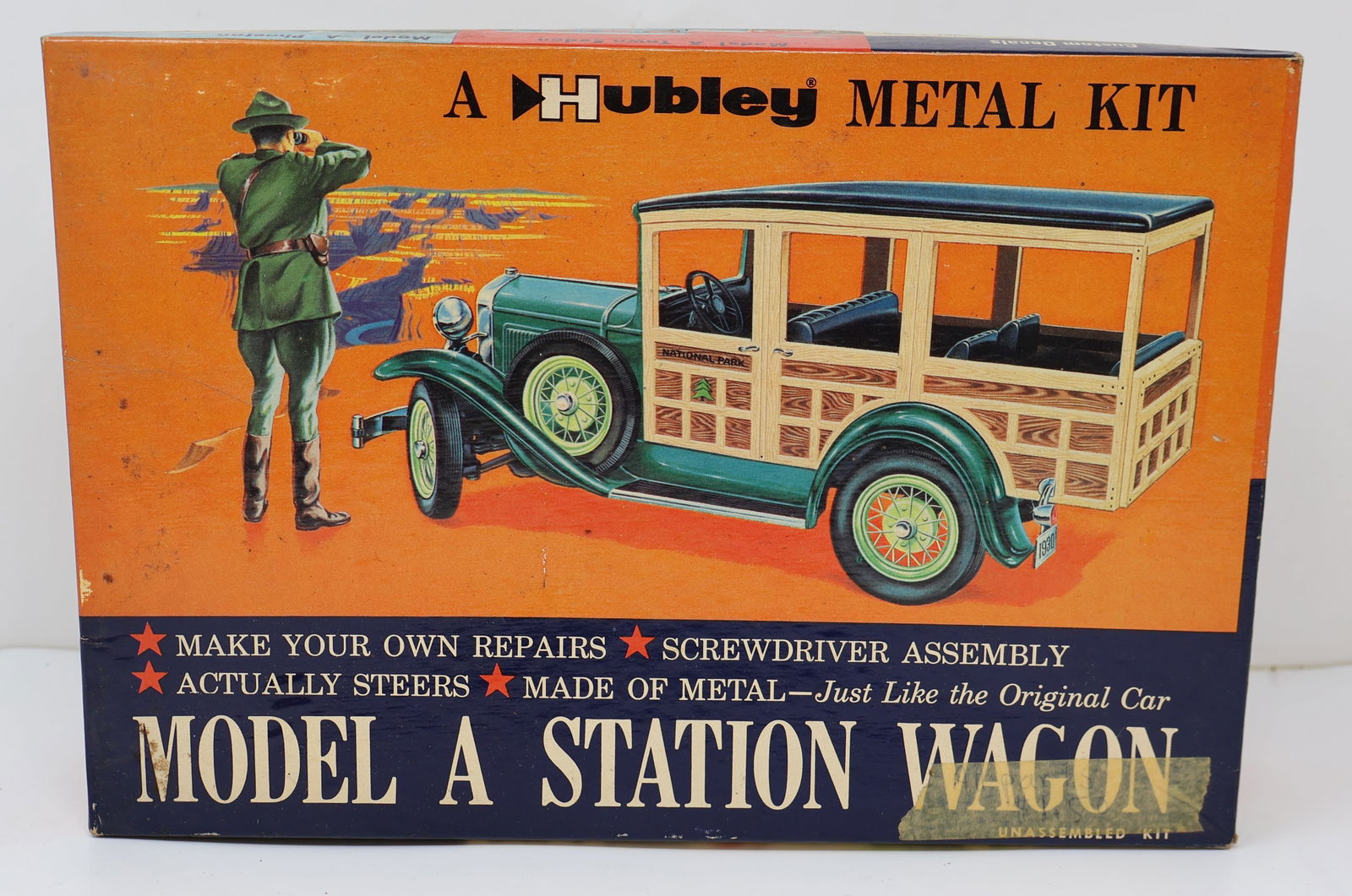 Hubley Model A Station Wagon Metal Kit (1 of 4)