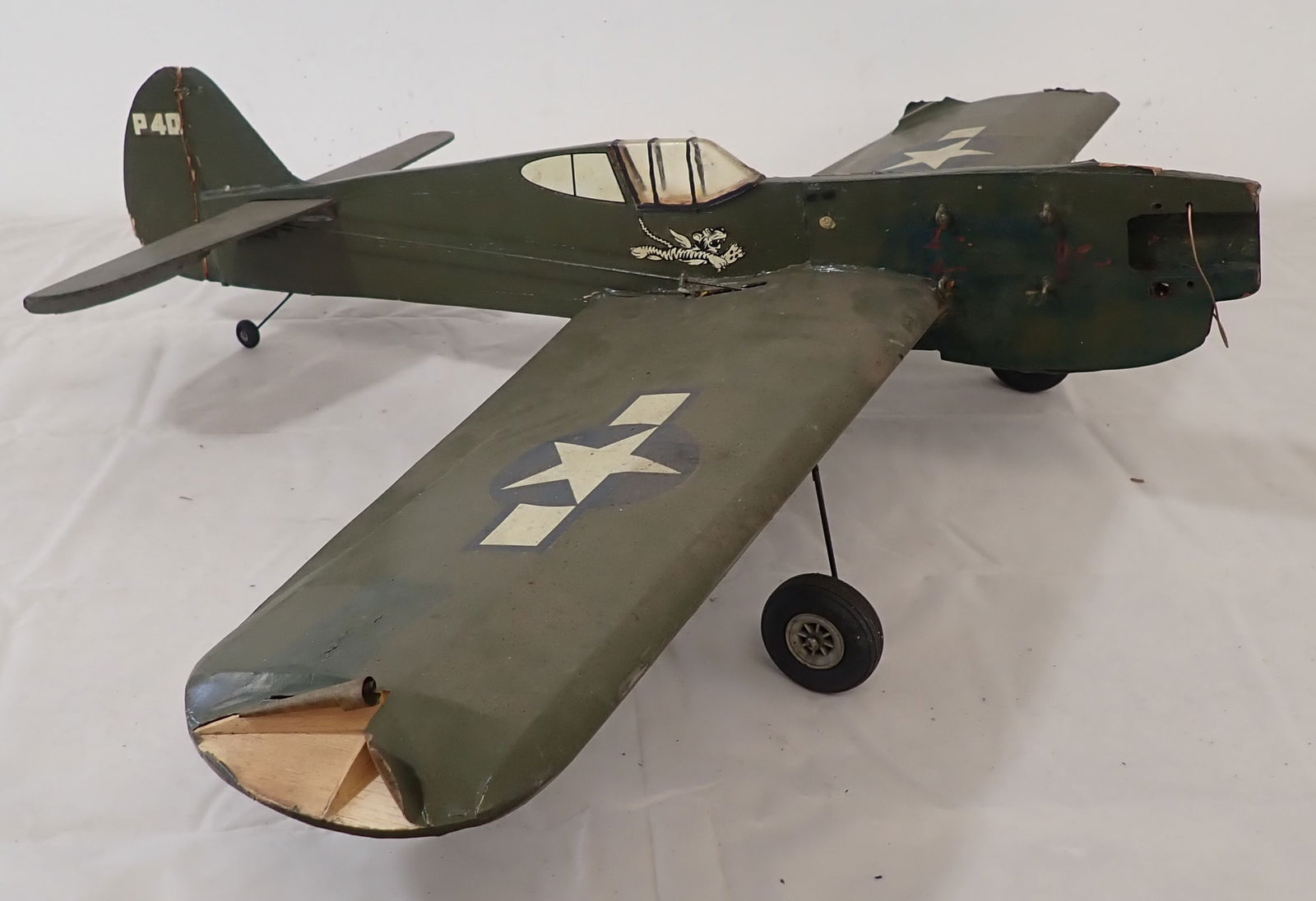 Gas Powered Tether Military Airplane (1 of 7)