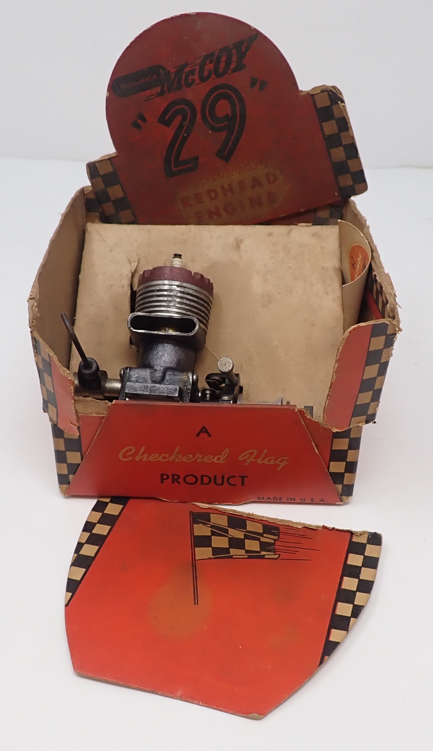 McCoy 29 Redhead Airplane / Tether Car: Shipping available