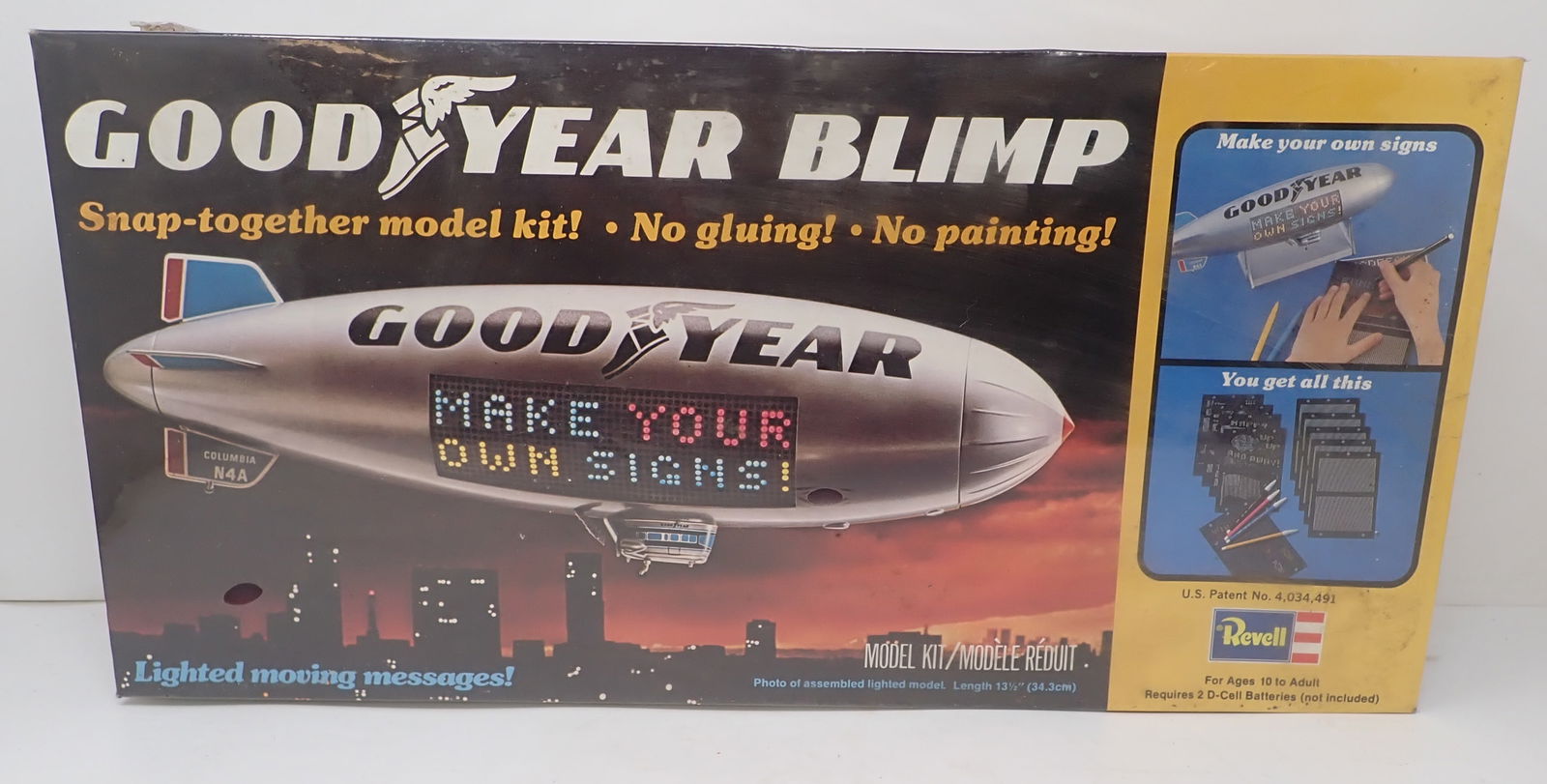 1977 Revell Good Year Blimp Model: No. H-999 . Shipping available