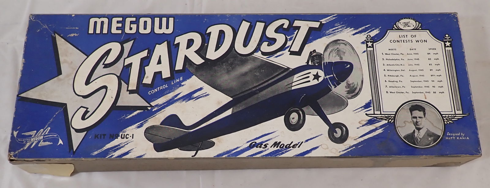 Megow Stardust Gas Model Airplane Kit UC-1 (1 of 7)
