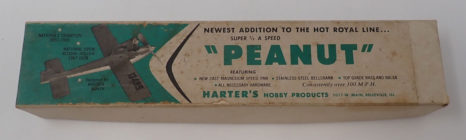 Harter's Peanut Model Airplane: We do not guarantee it is complete. Sold as pictured. Shipping available