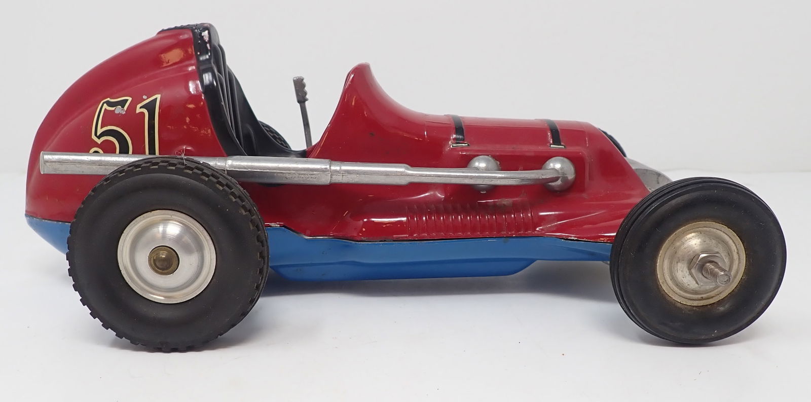Ray Cox Thimble Drome Champion Tether Car Modified: Apprx 9 1/2" long. Shipping available