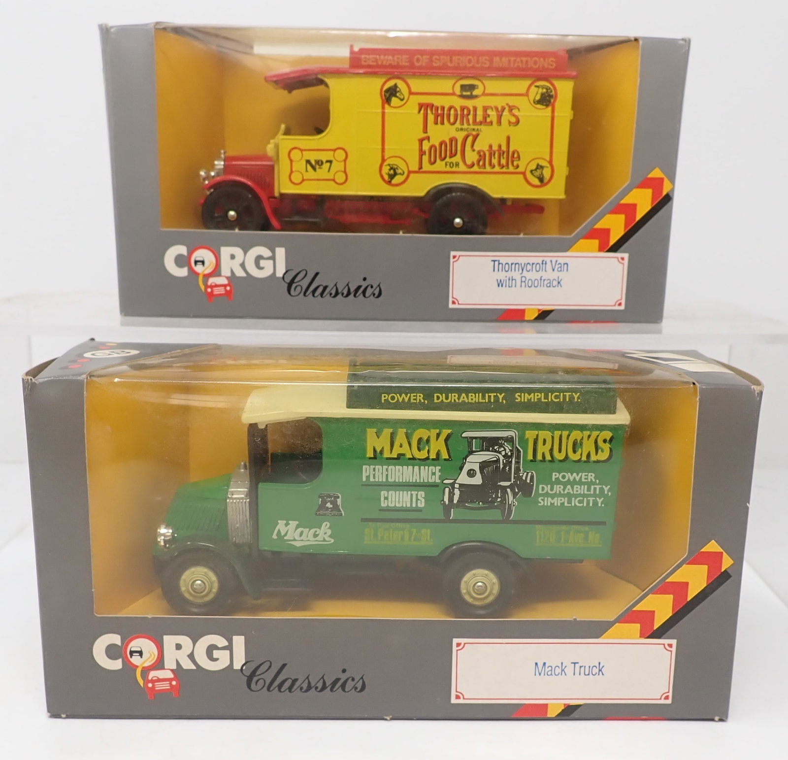 Corgi Classics Mack Truck Thornycraft Van: Apprx 5" long. Shipping available