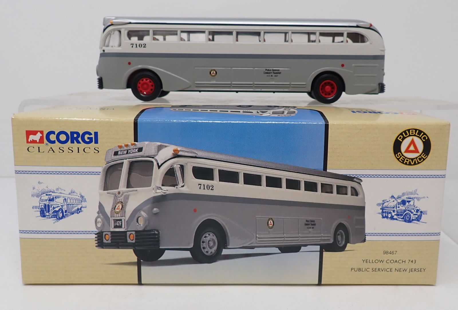 Corgi Classics NJ Public Service Yellow Coach (1 of 4)