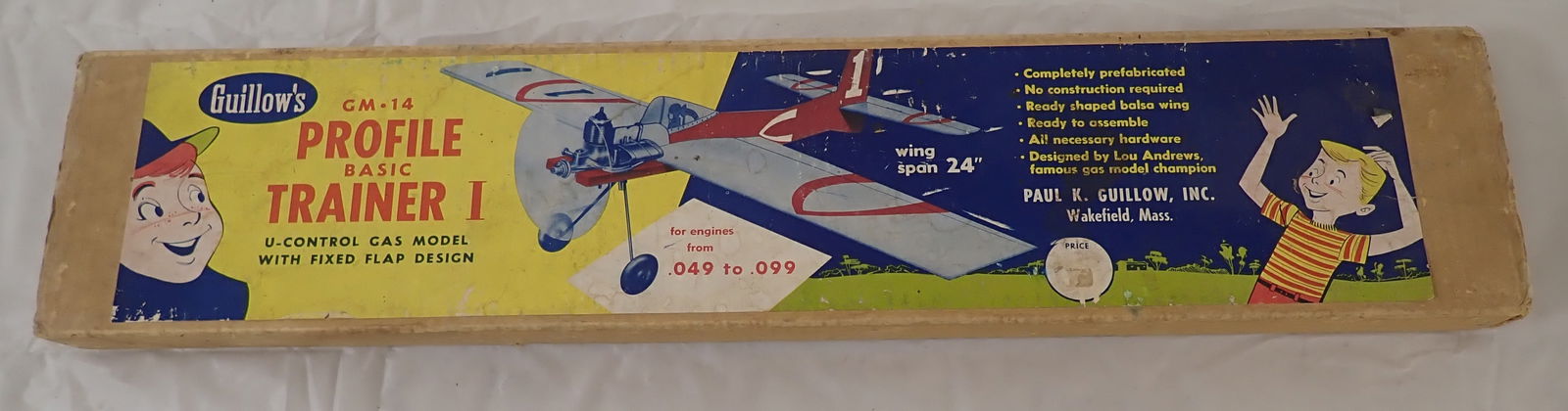 Guillow's GM-14 Profile Basic Trainer I Model: Airplane Model - We do not guarantee it is complete. Shipping available