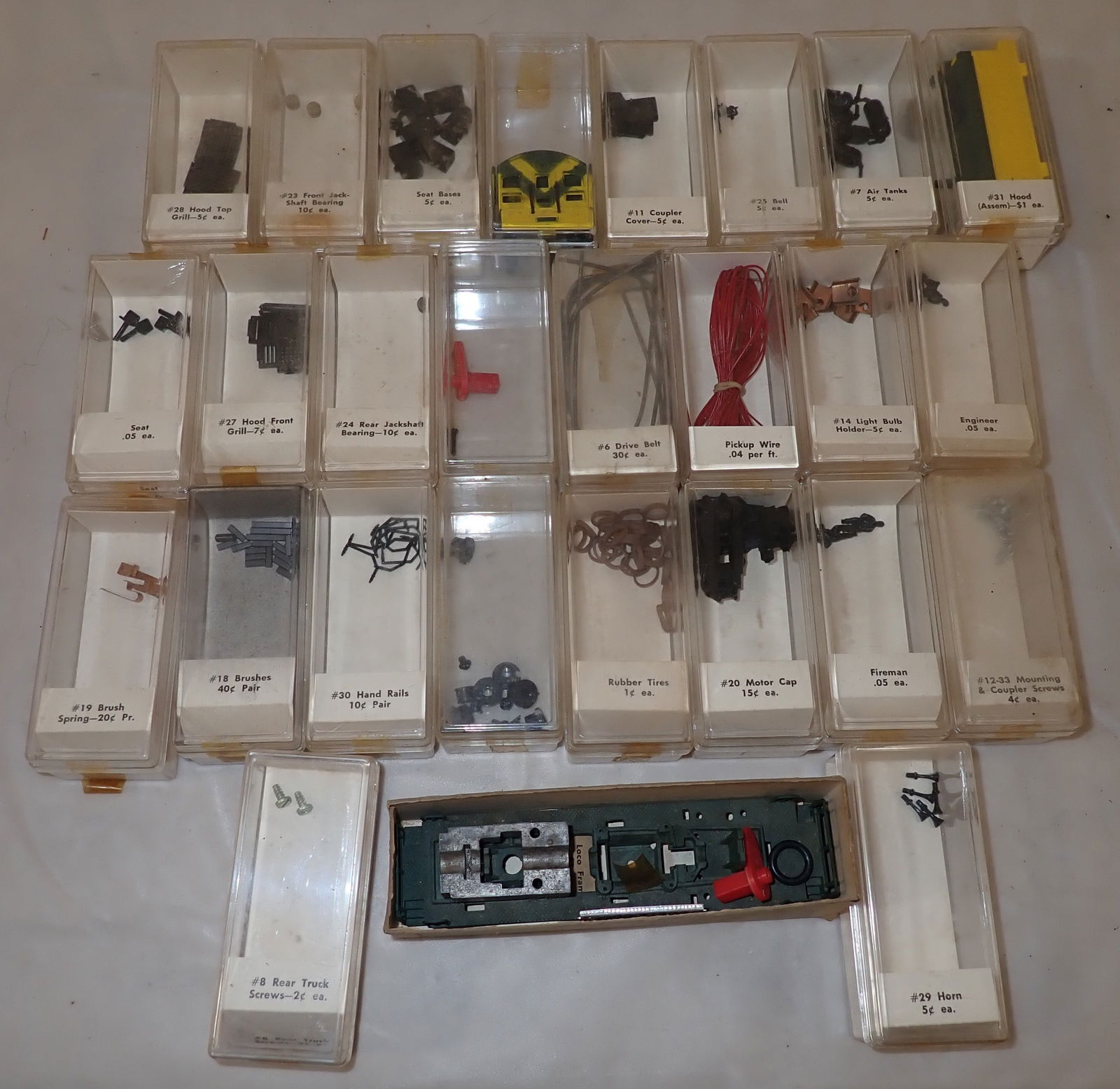 Train Parts: Shipping available