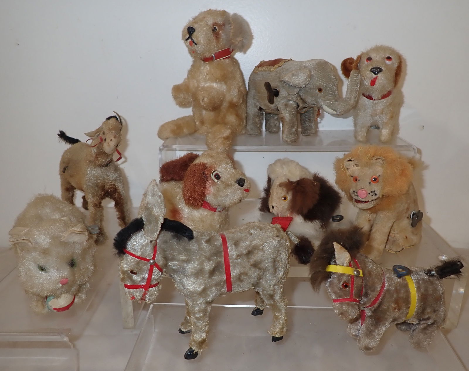 Circus & Misc Wind Up Animals: Tallest are apprx 6". Shipping available ($20 handling charge, plus postage)