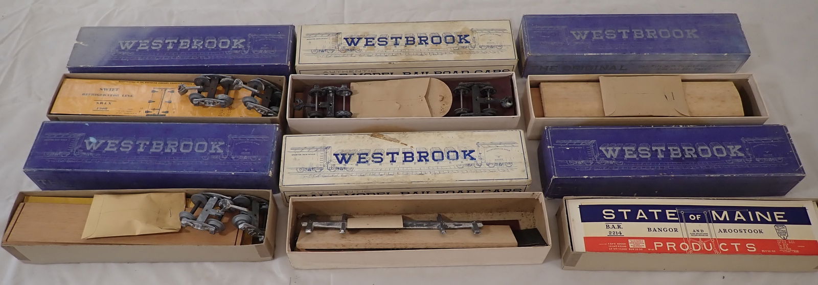 Westbrook Train Body Kits: We do not guarantee they are complete. Shipping available. Sold as pictured