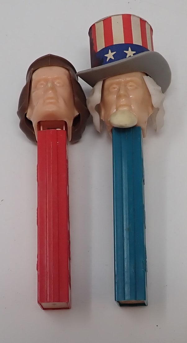 Uncle Sam & Wounded Soldier Pez Dispensers (1 of 4)