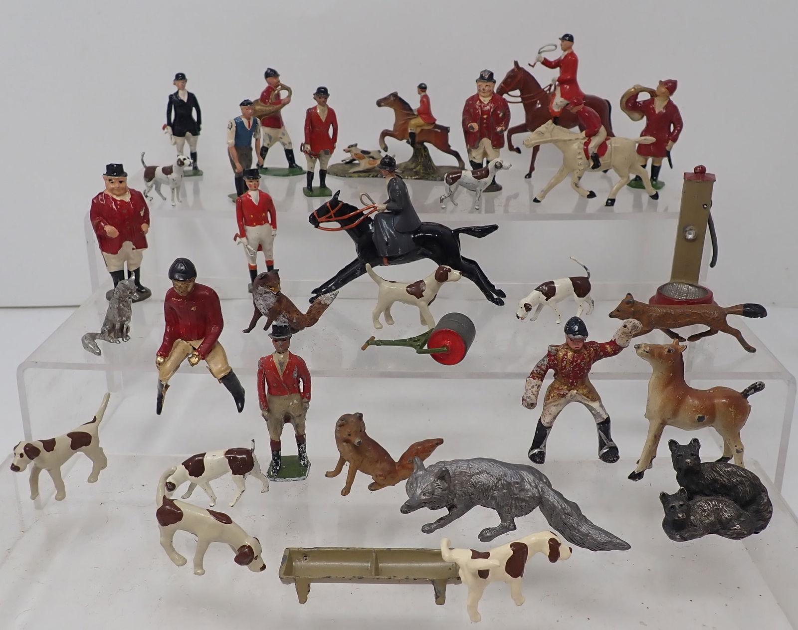 Britains & Misc Lead Figures: Tallest is approx 3" tall. Shipping available ($20 handling charge, plus postage)