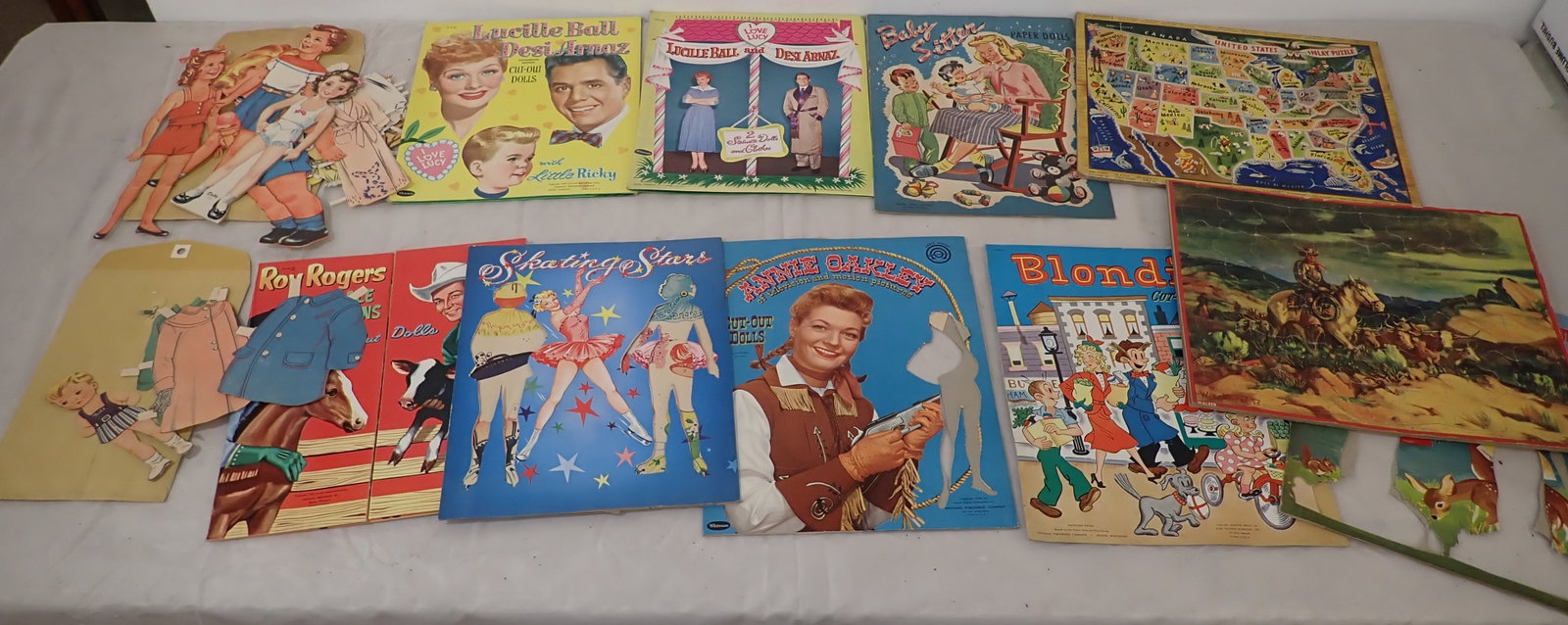Doll Cut Out Books & Puzzles: Shipping available